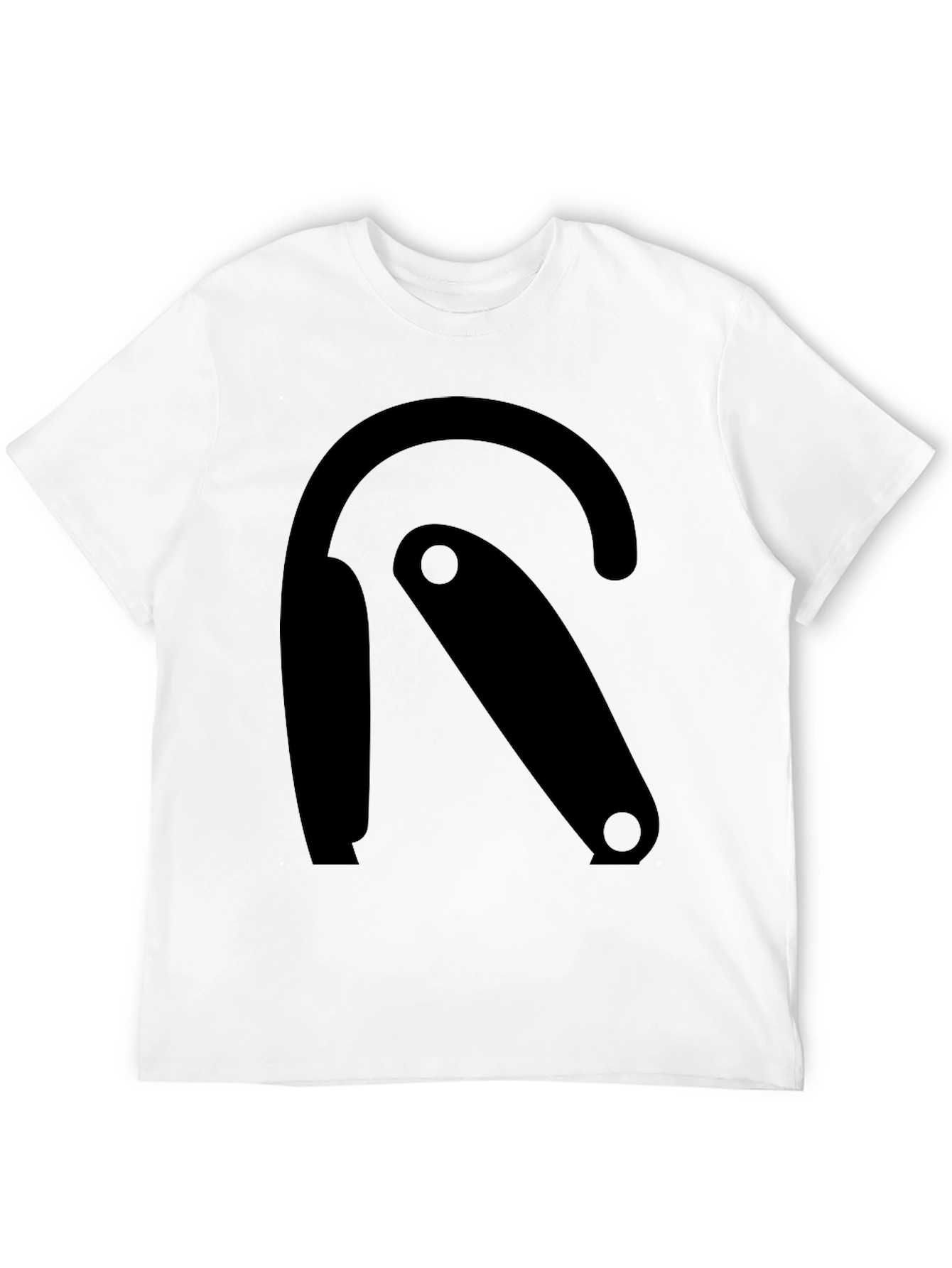 Modern Graphic Tee - Black R Design