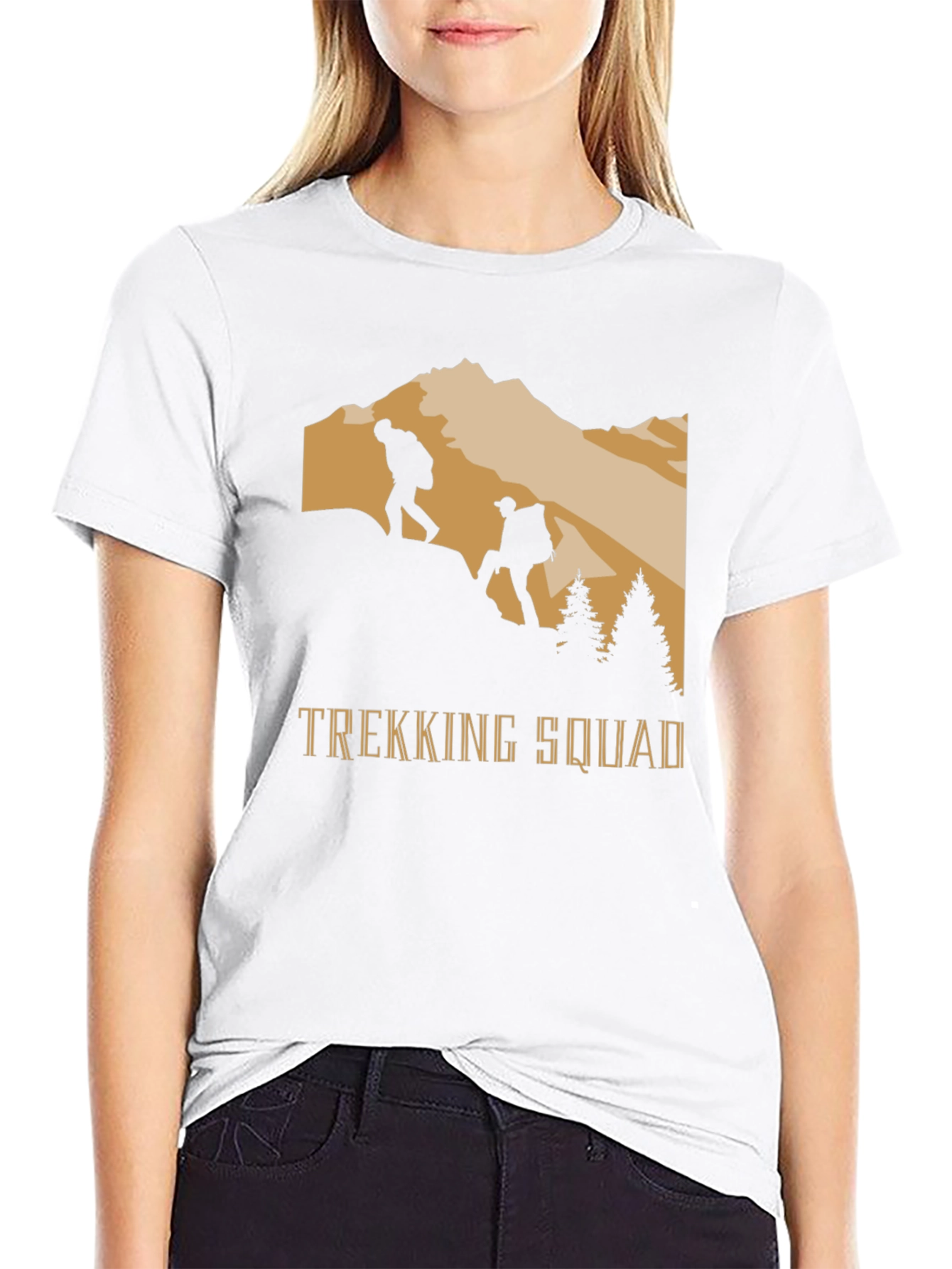 Trekking Squad Black T-Shirt