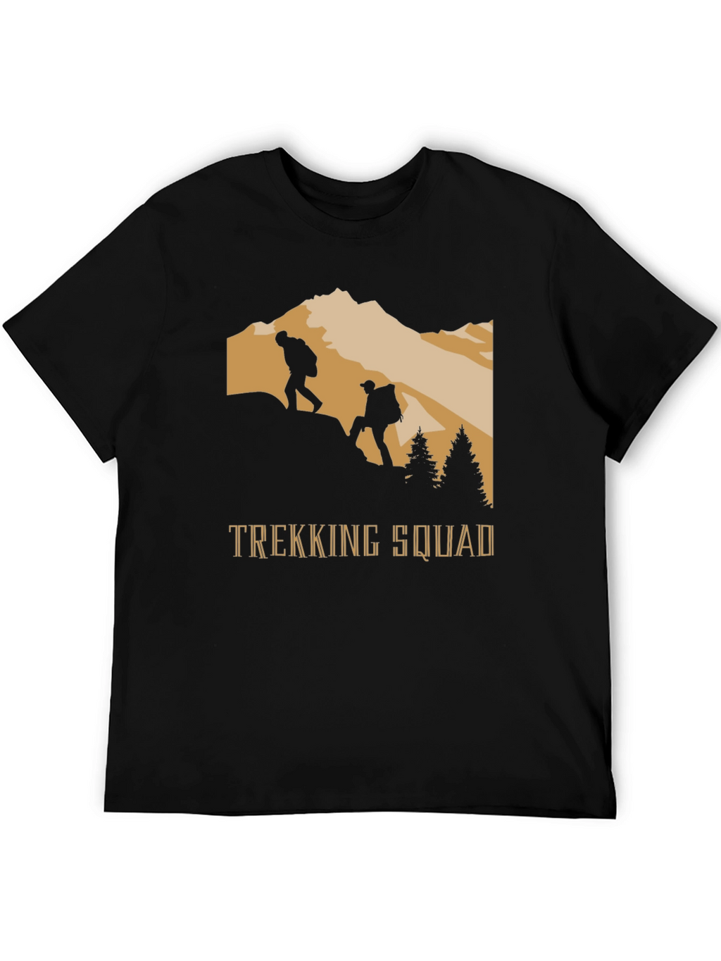 Trekking Squad Black T-Shirt