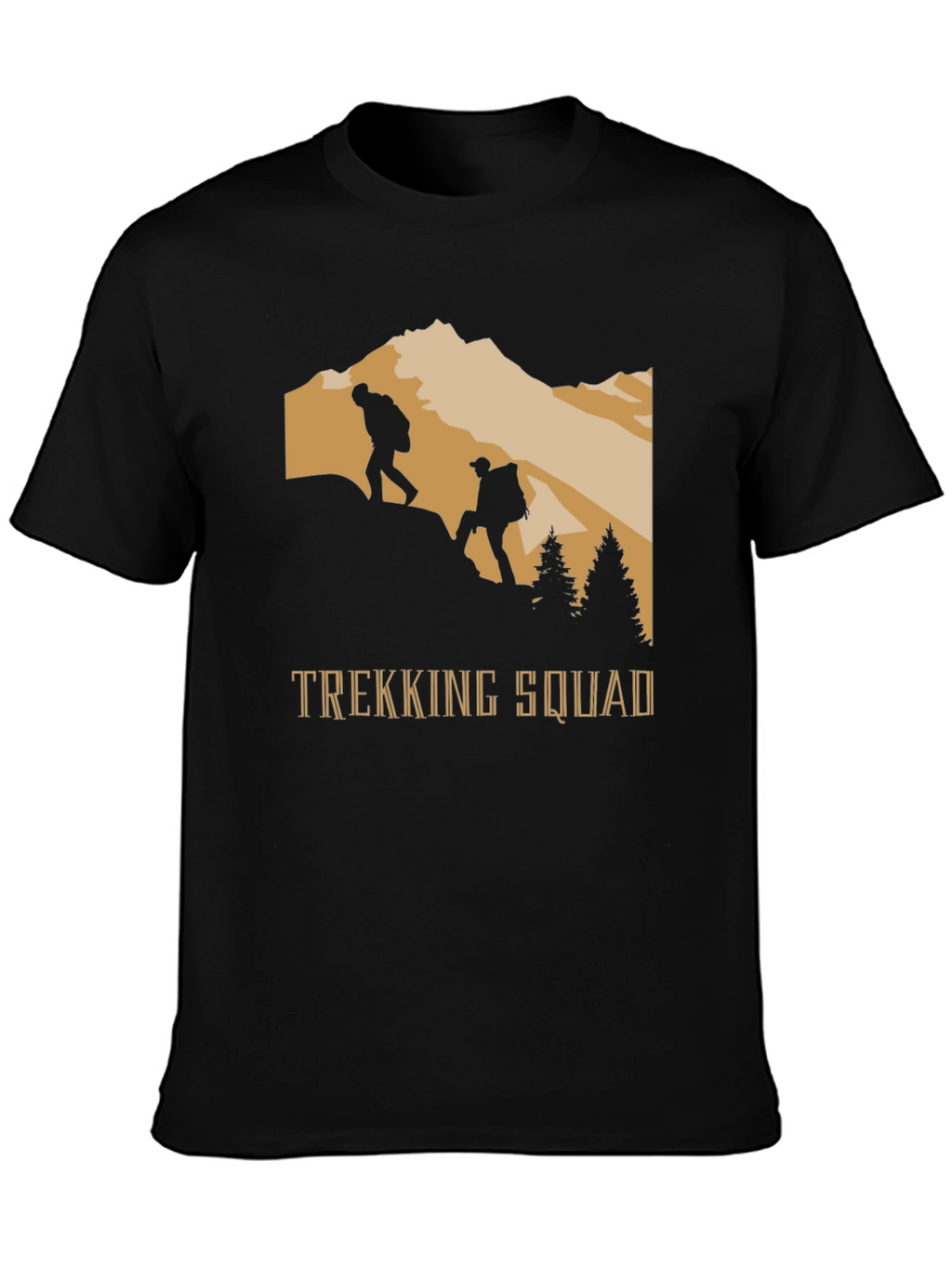Trekking Squad Black T-Shirt