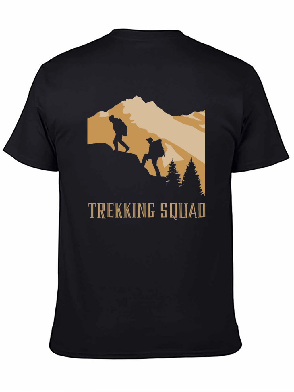Trekking Squad Black T-Shirt