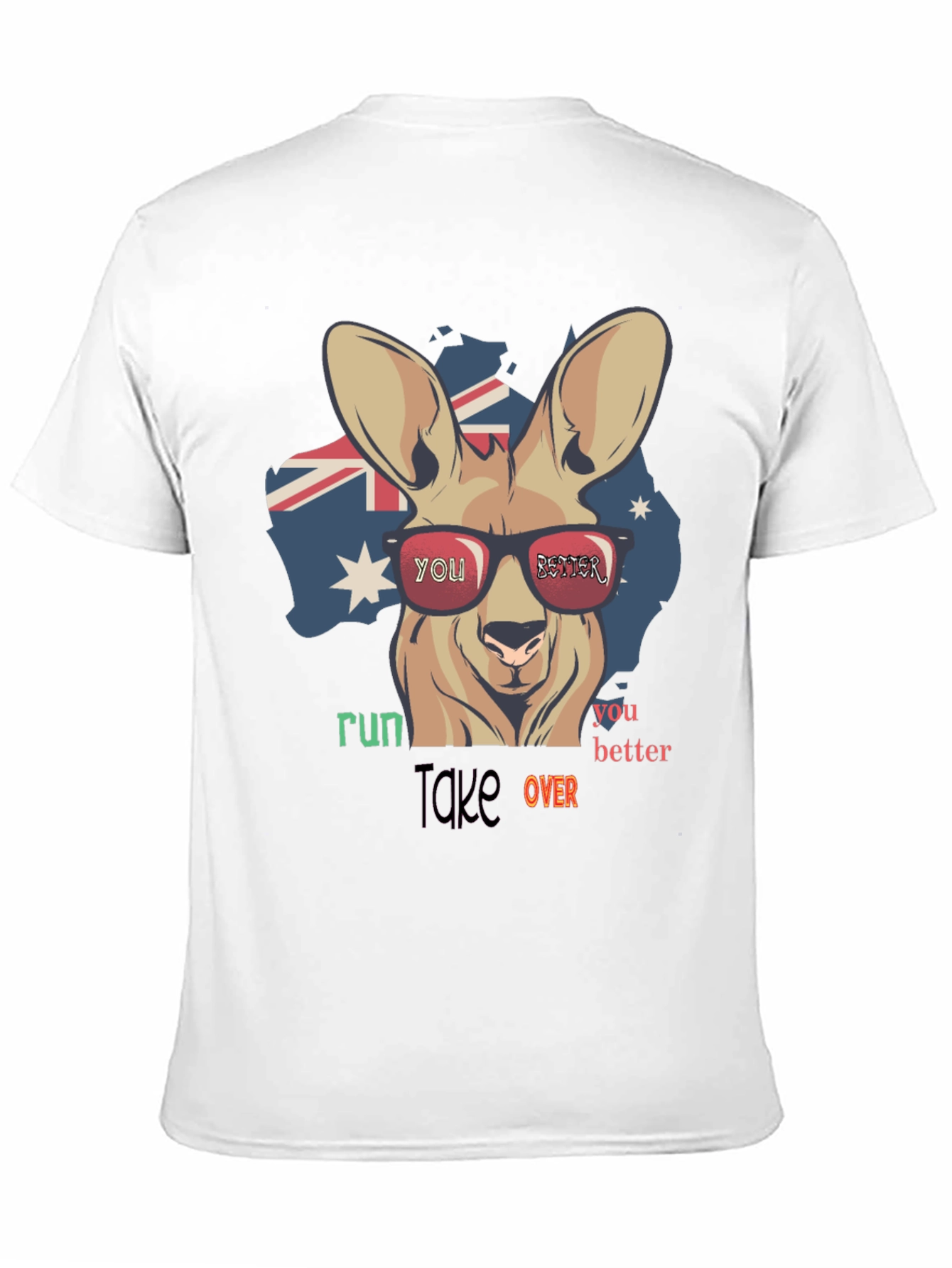 Australia Kangaroo Run Take Over T-Shirt