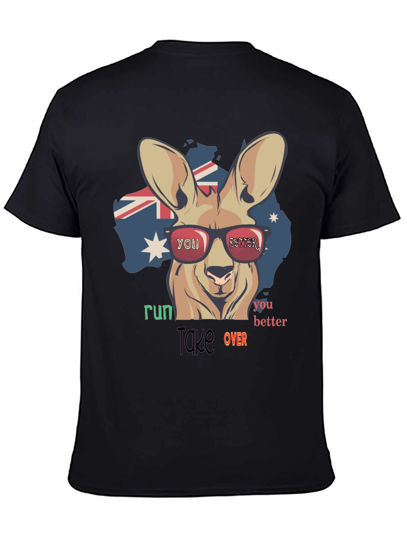 Australia Kangaroo Run Take Over T-Shirt