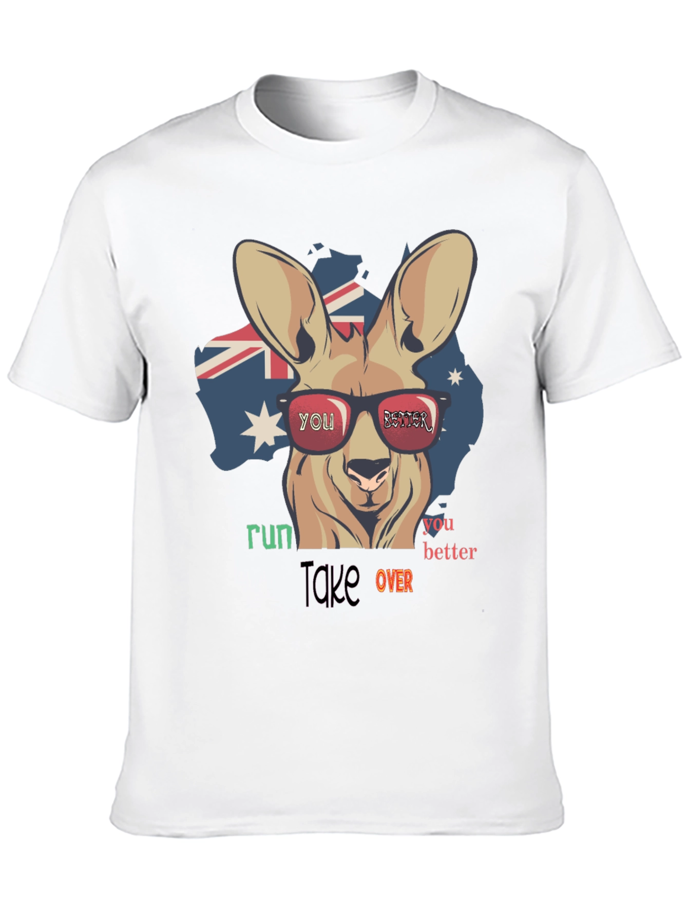 Australia Kangaroo Run Take Over T-Shirt
