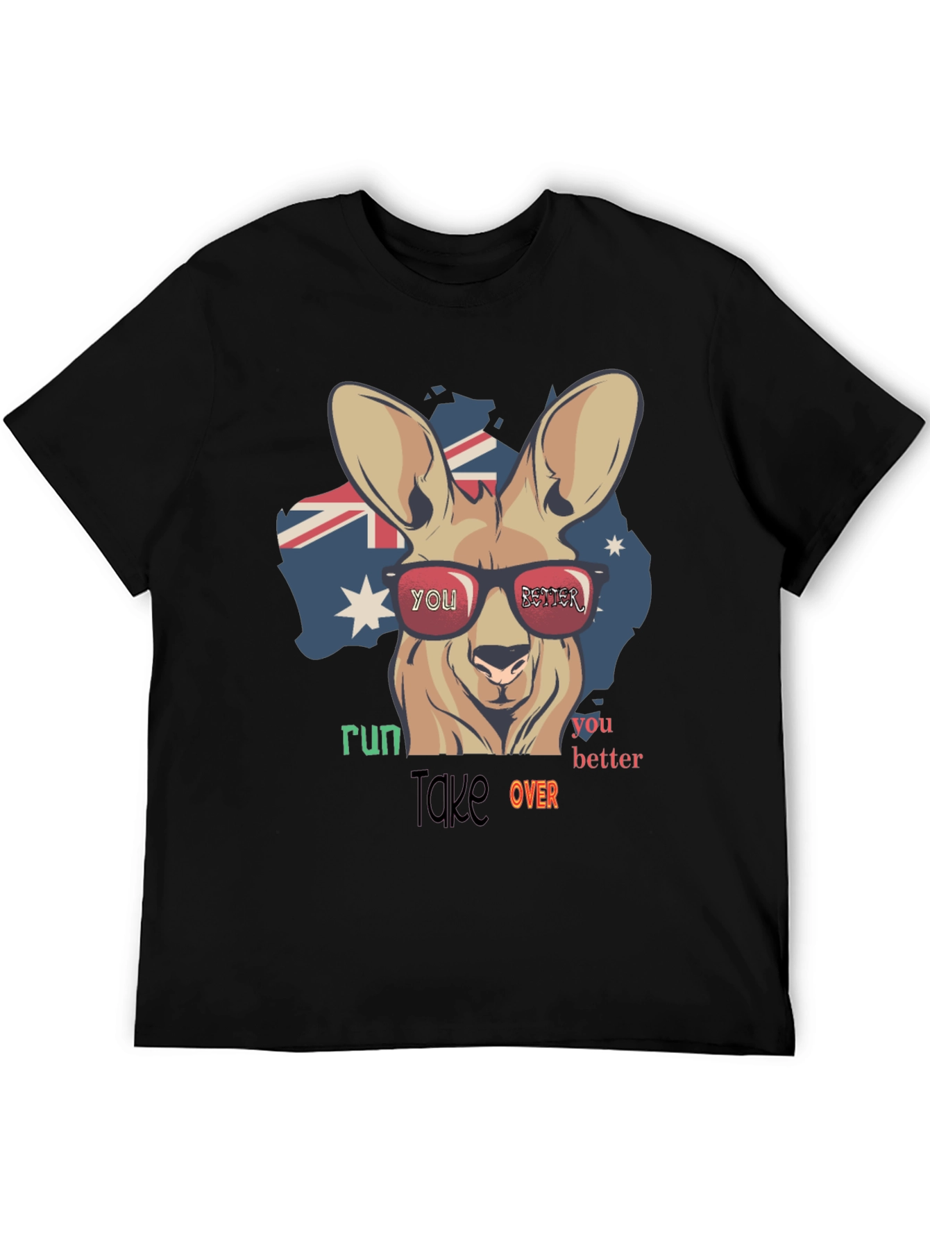 Australia Kangaroo Run Take Over T-Shirt