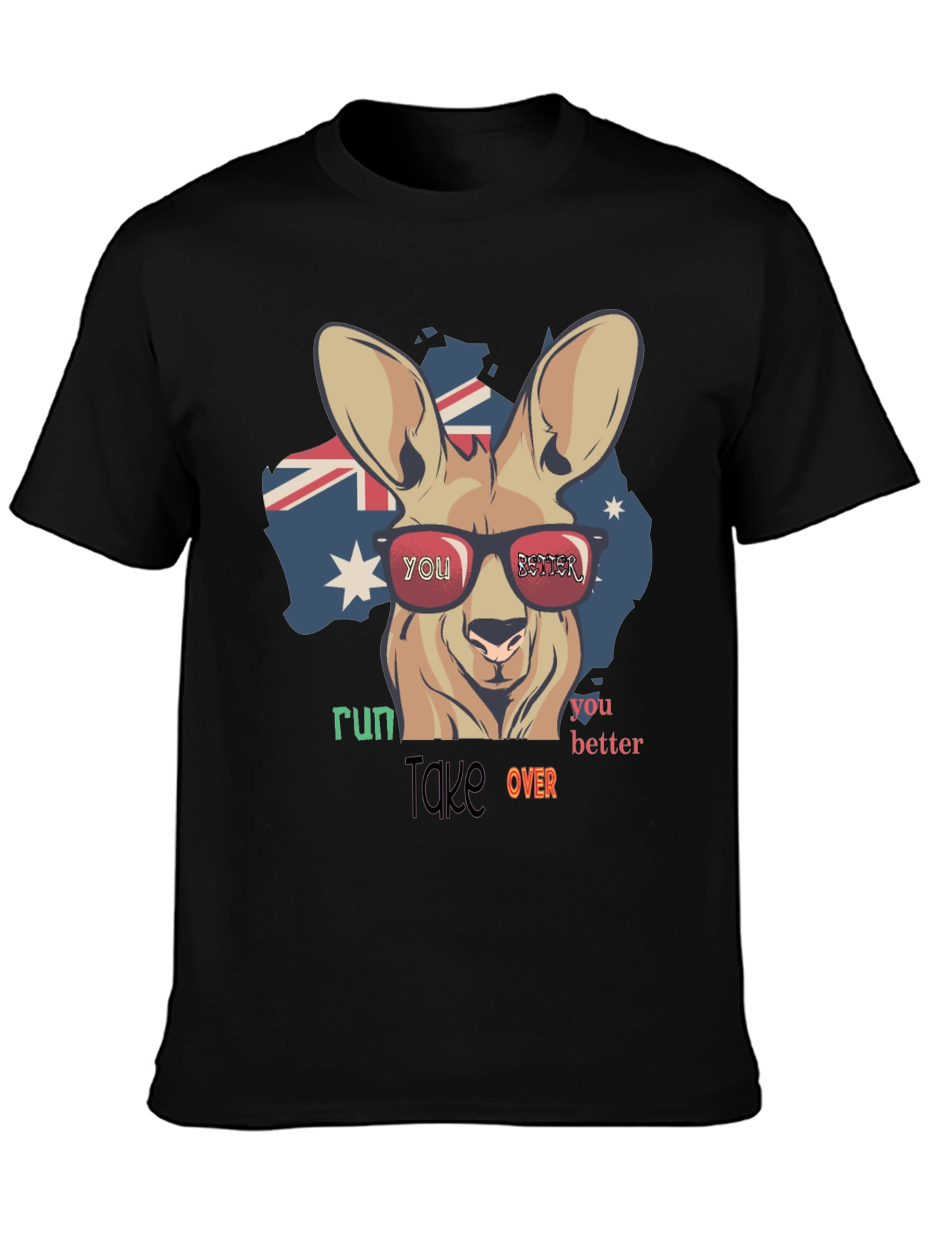 Australia Kangaroo Run Take Over T-Shirt