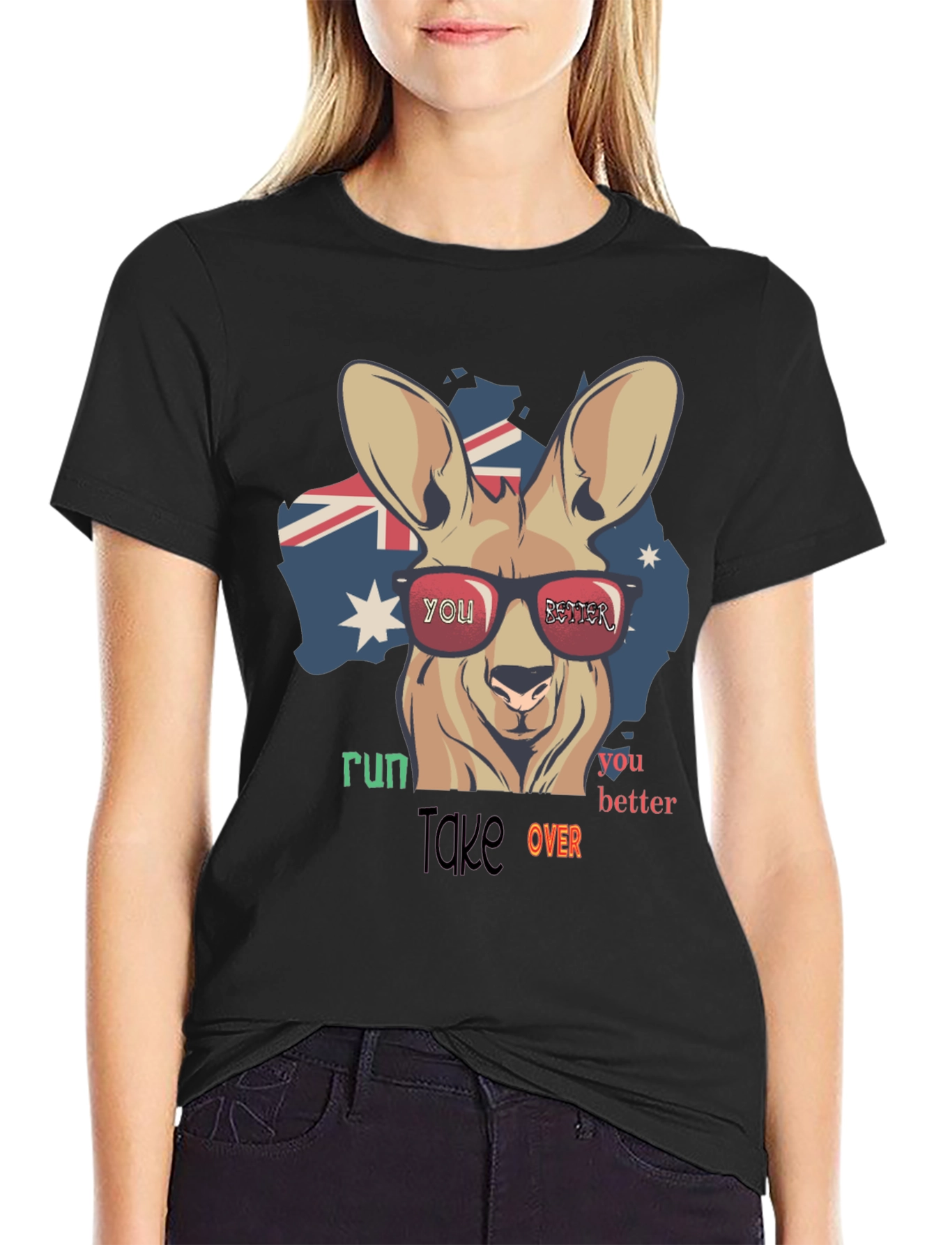 Australia Kangaroo Run Take Over T-Shirt