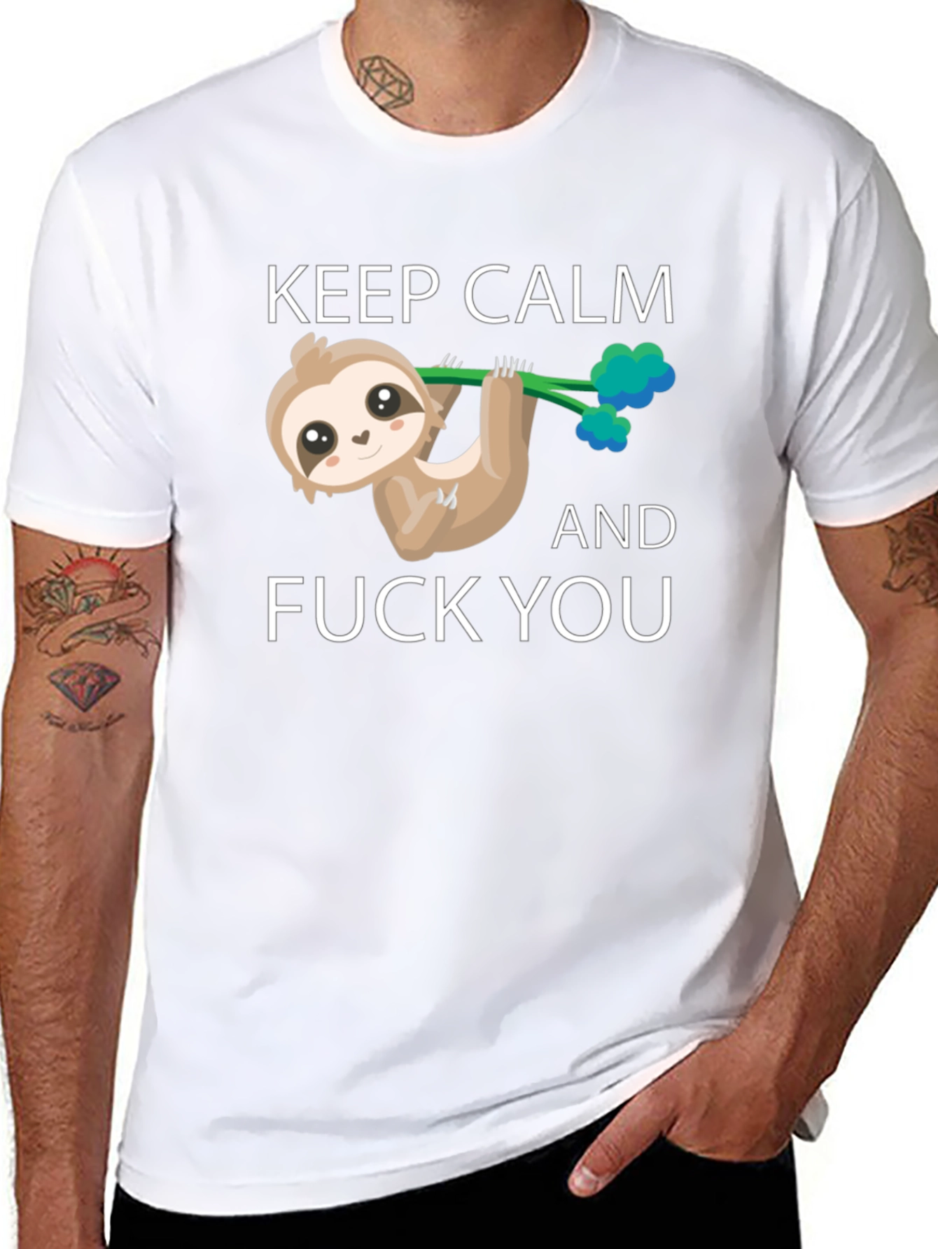 Keep Calm Sloth T-Shirt
