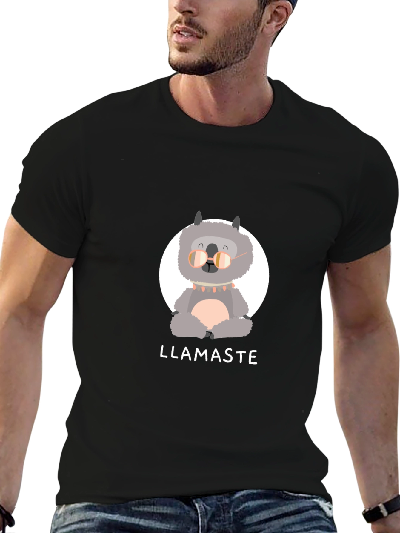 Llamaste T-Shirt - Funny Yoga Llama