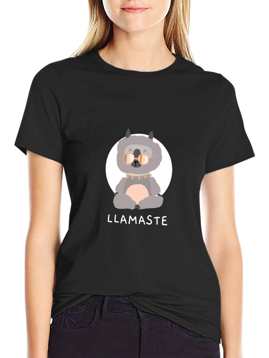 Llamaste T-Shirt - Funny Yoga Llama