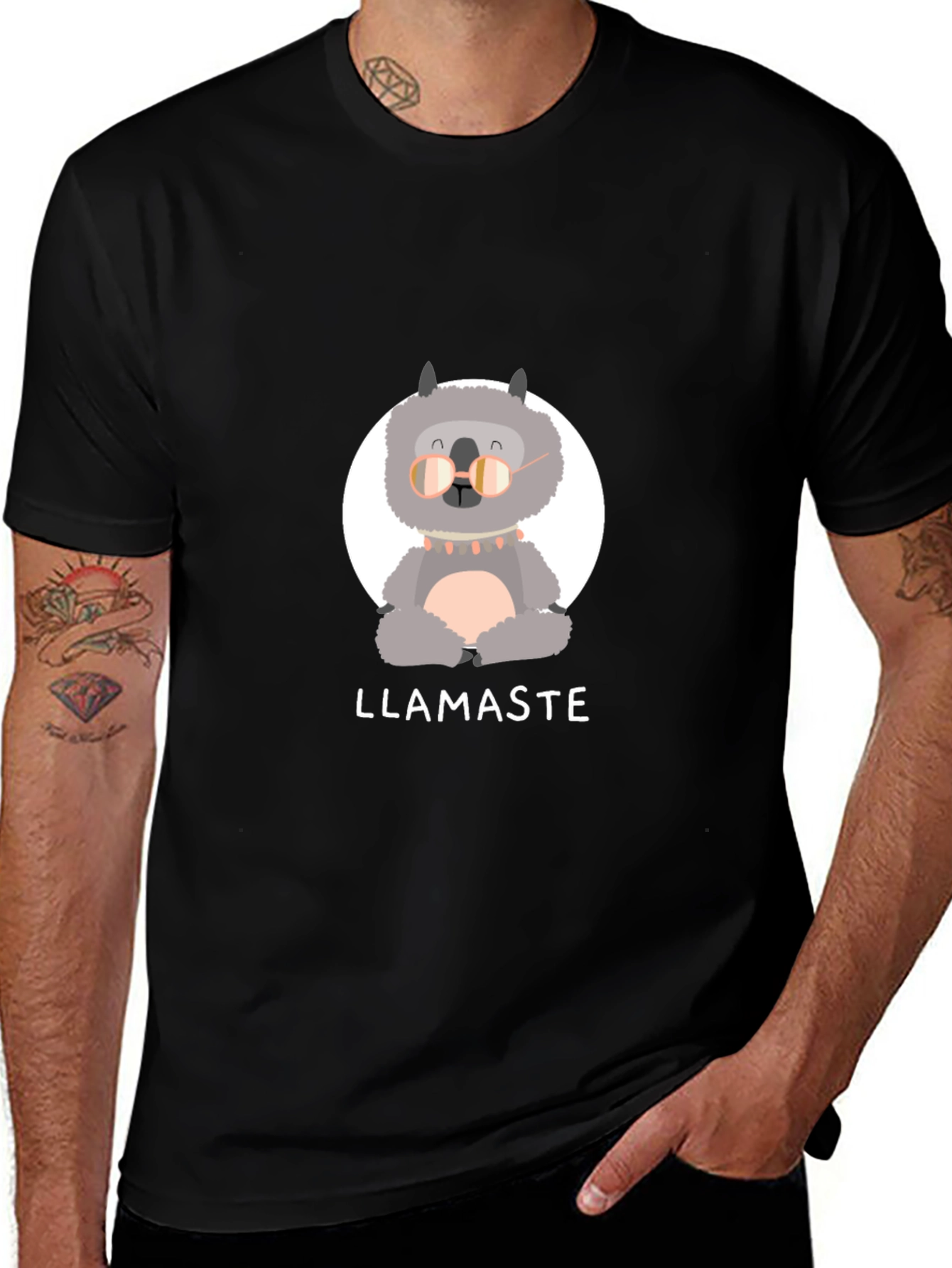 Llamaste T-Shirt - Funny Yoga Llama