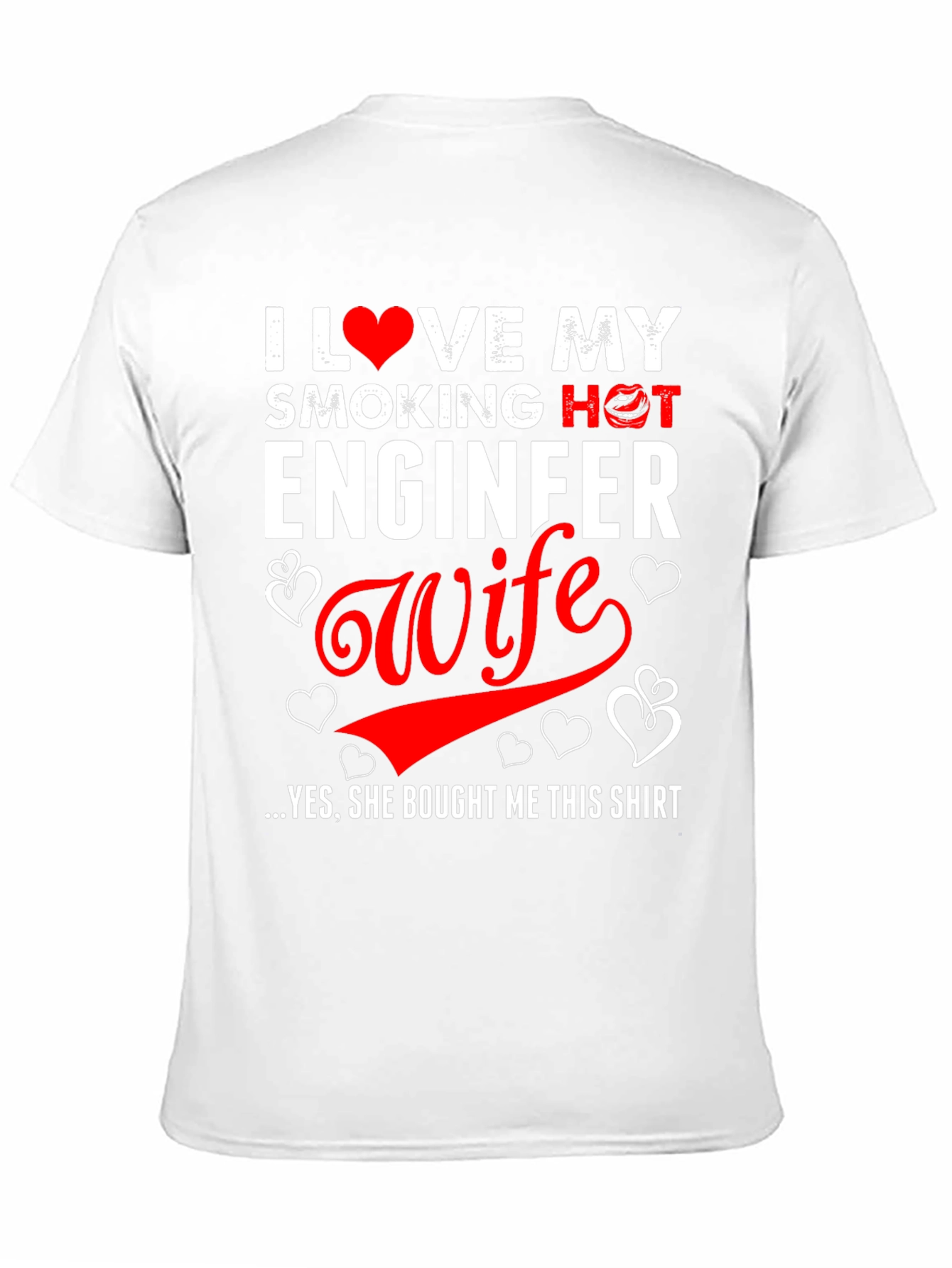 I Love My Engineer Wife Graphic T-Shirt