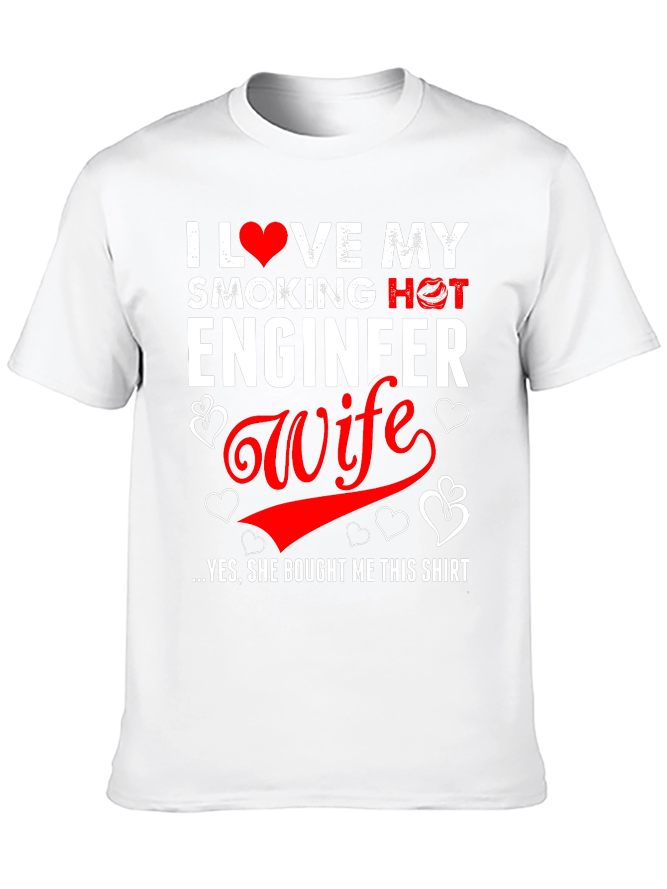 I Love My Engineer Wife Graphic T-Shirt