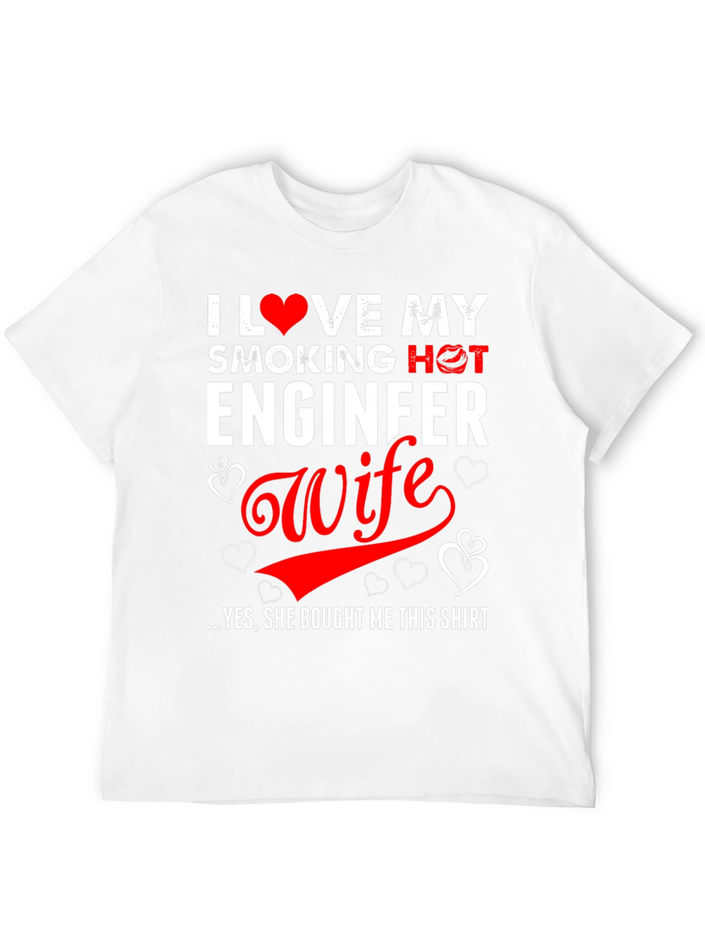 I Love My Engineer Wife Graphic T-Shirt