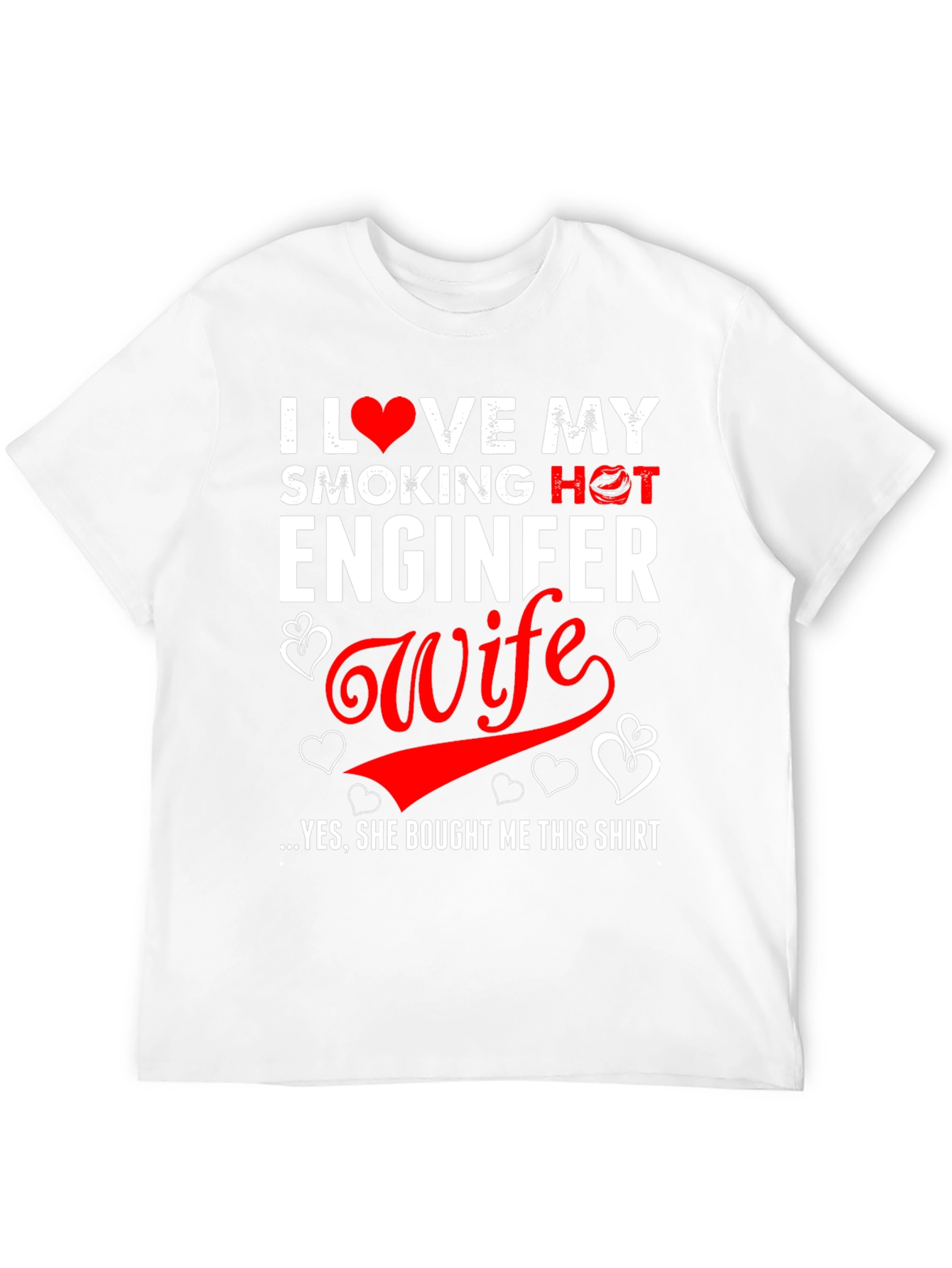 I Love My Engineer Wife Graphic T-Shirt