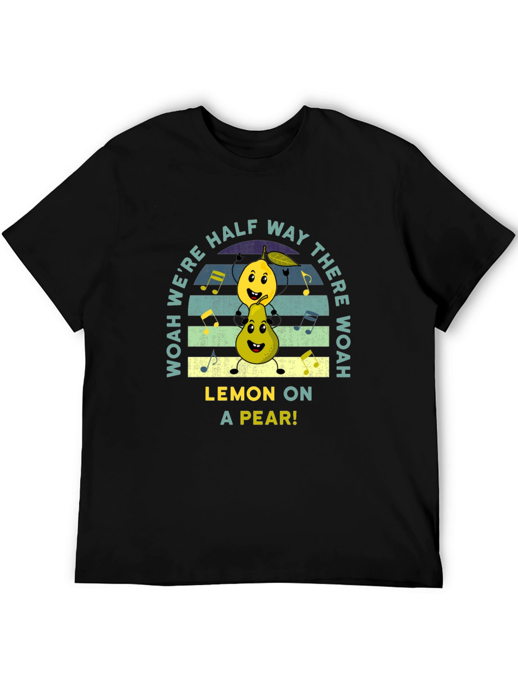 Lemon on a Pear T-Shirt - Musical Fruit Fun!