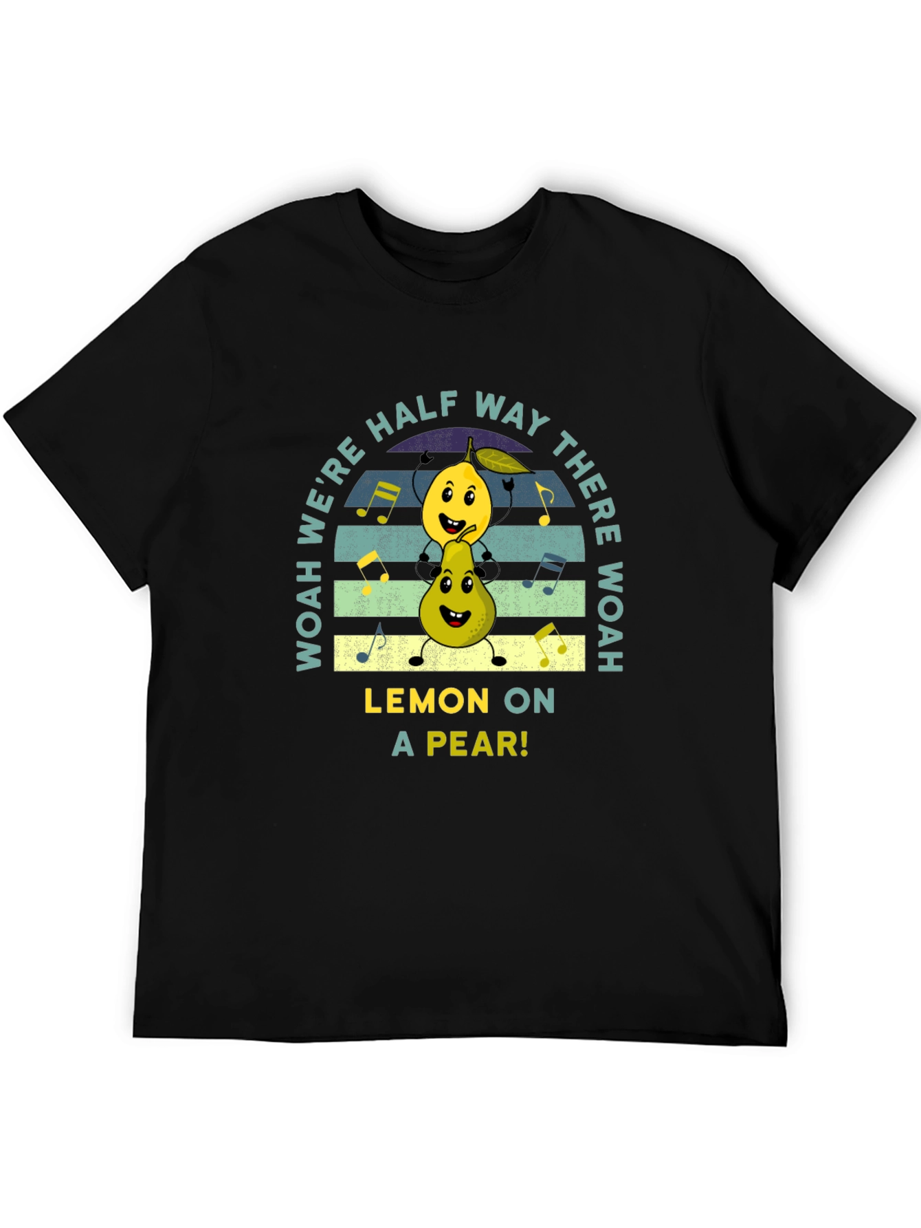 Lemon on a Pear T-Shirt - Musical Fruit Fun!