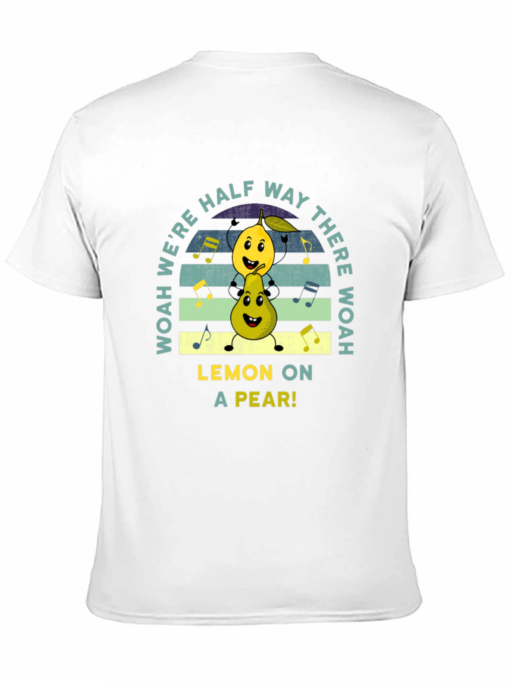Lemon on a Pear T-Shirt - Musical Fruit Fun!
