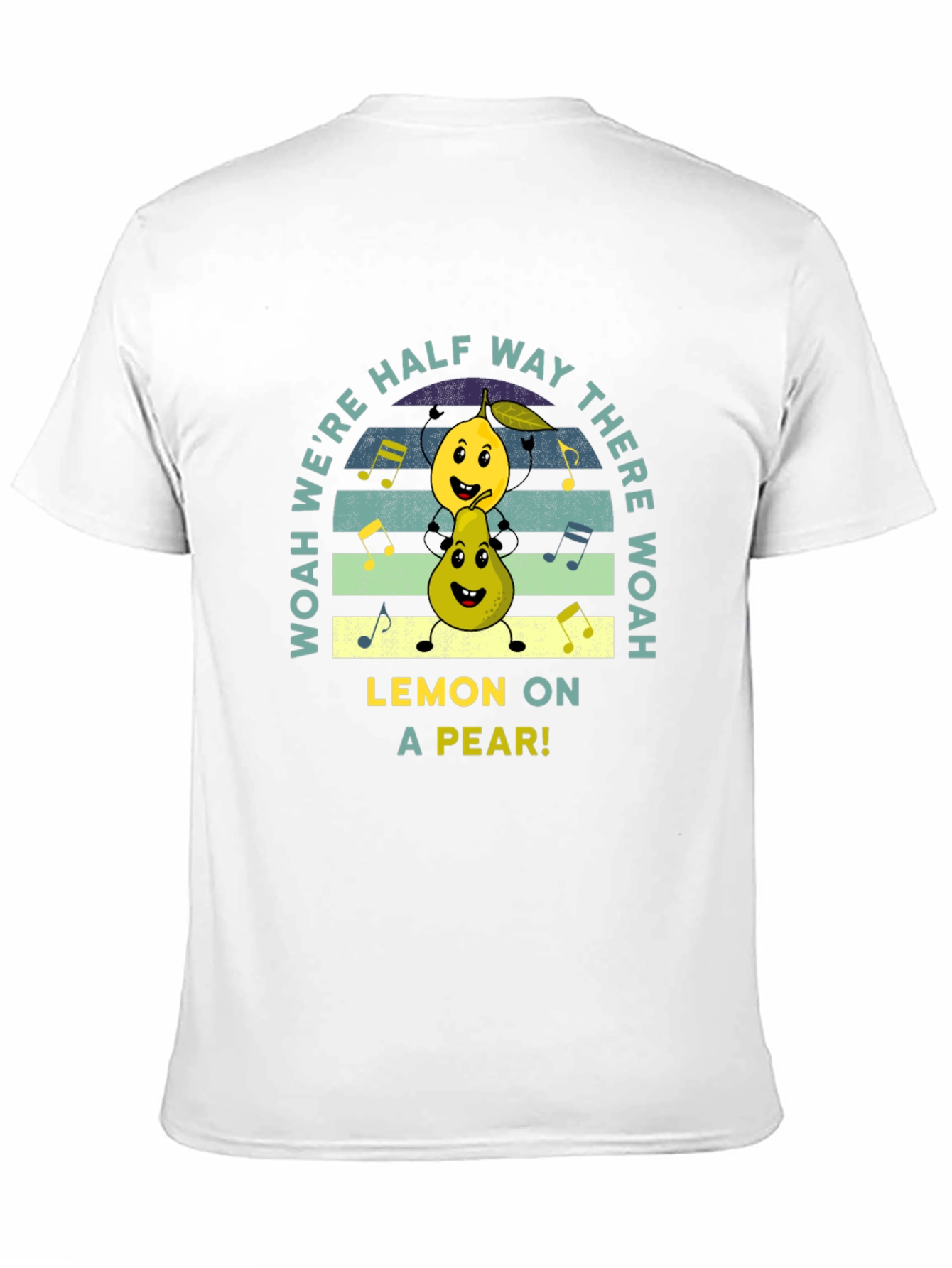 Lemon on a Pear T-Shirt - Musical Fruit Fun!