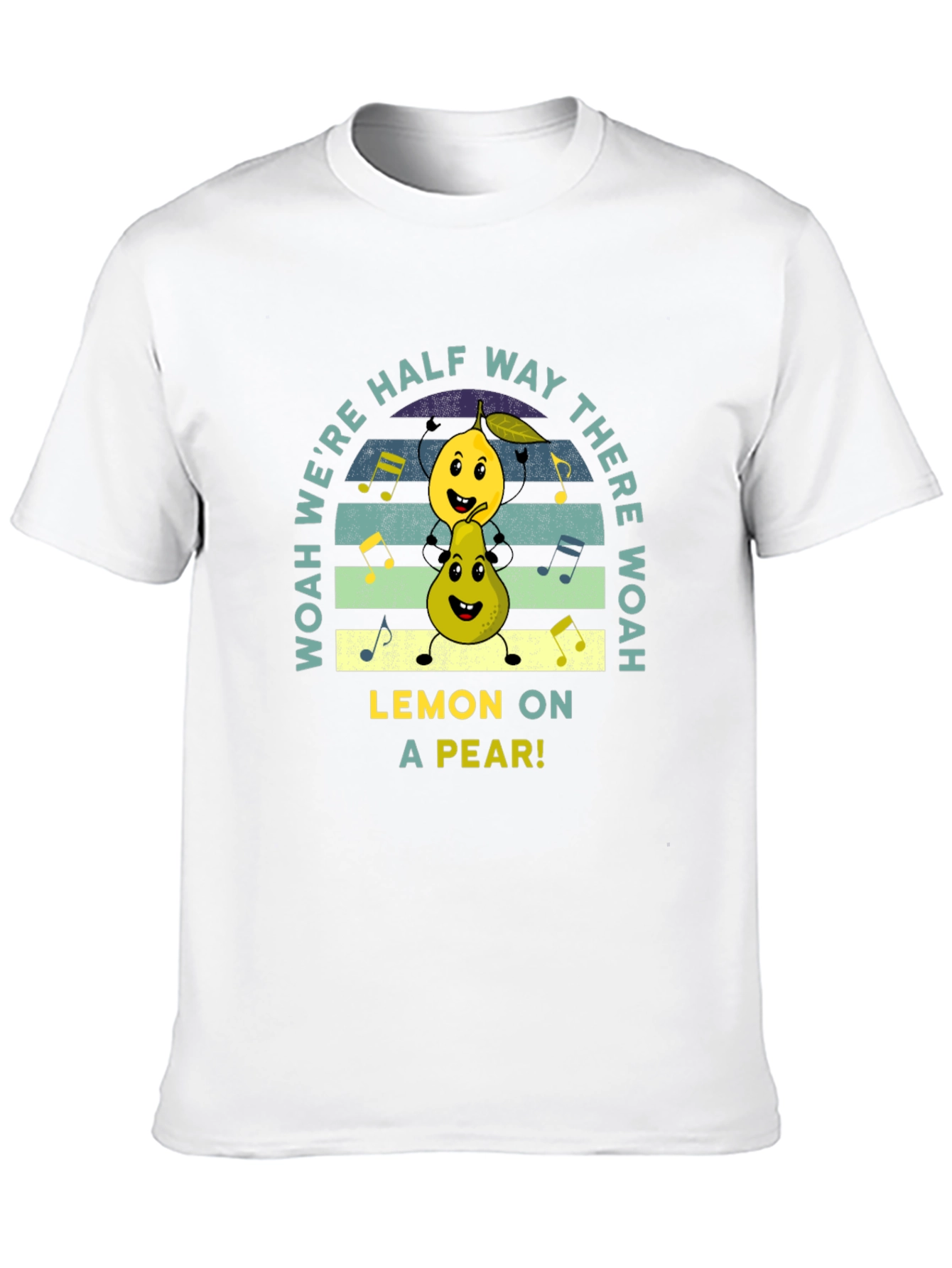 Lemon on a Pear T-Shirt - Musical Fruit Fun!