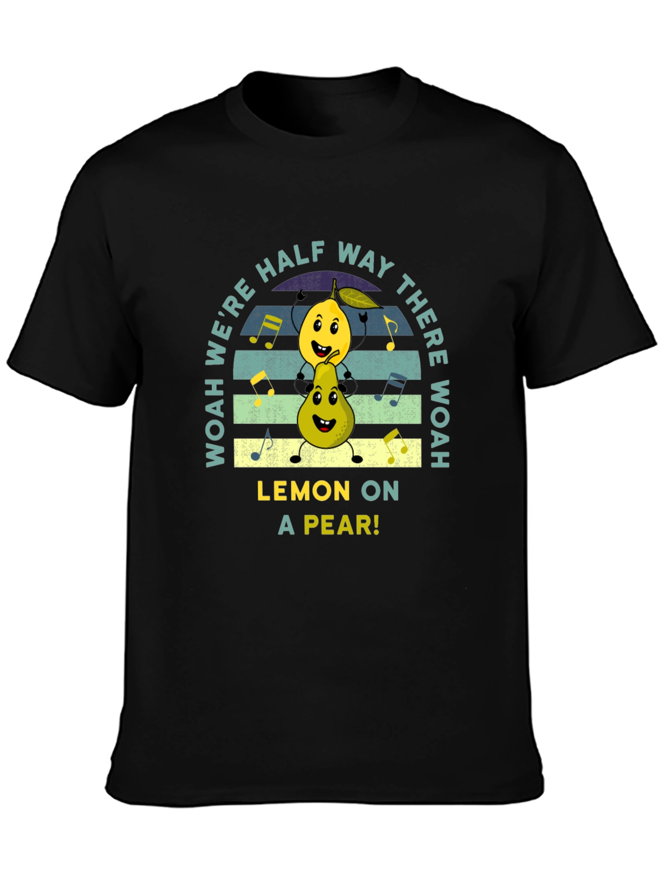 Lemon on a Pear T-Shirt - Musical Fruit Fun!