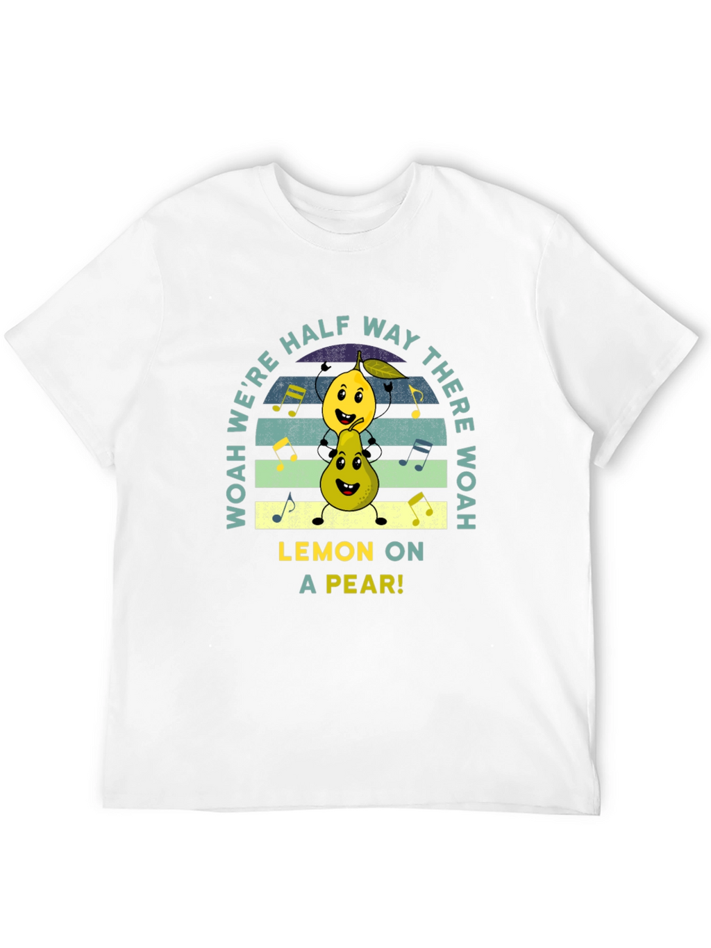 Lemon on a Pear T-Shirt - Musical Fruit Fun!