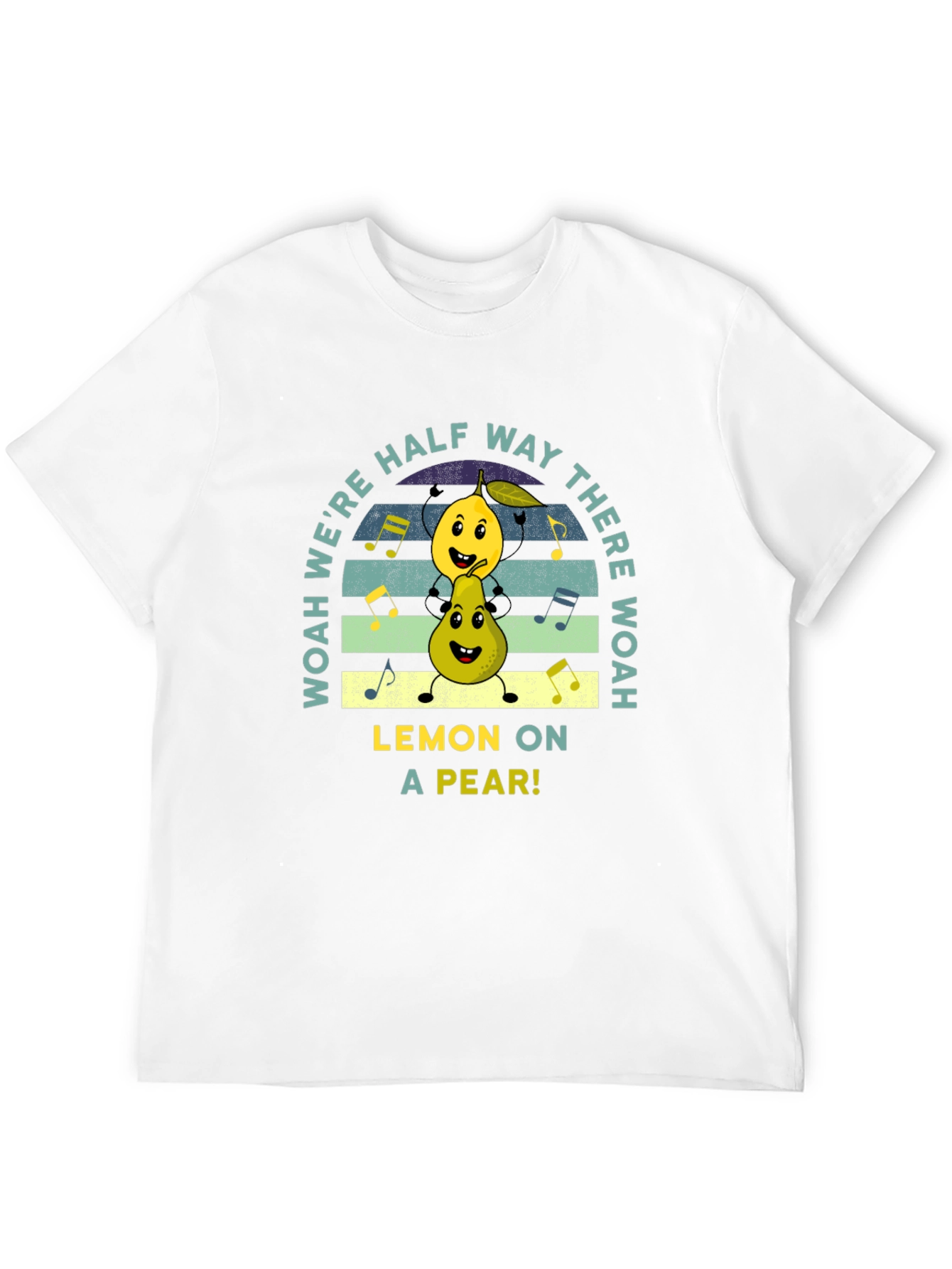 Lemon on a Pear T-Shirt - Musical Fruit Fun!