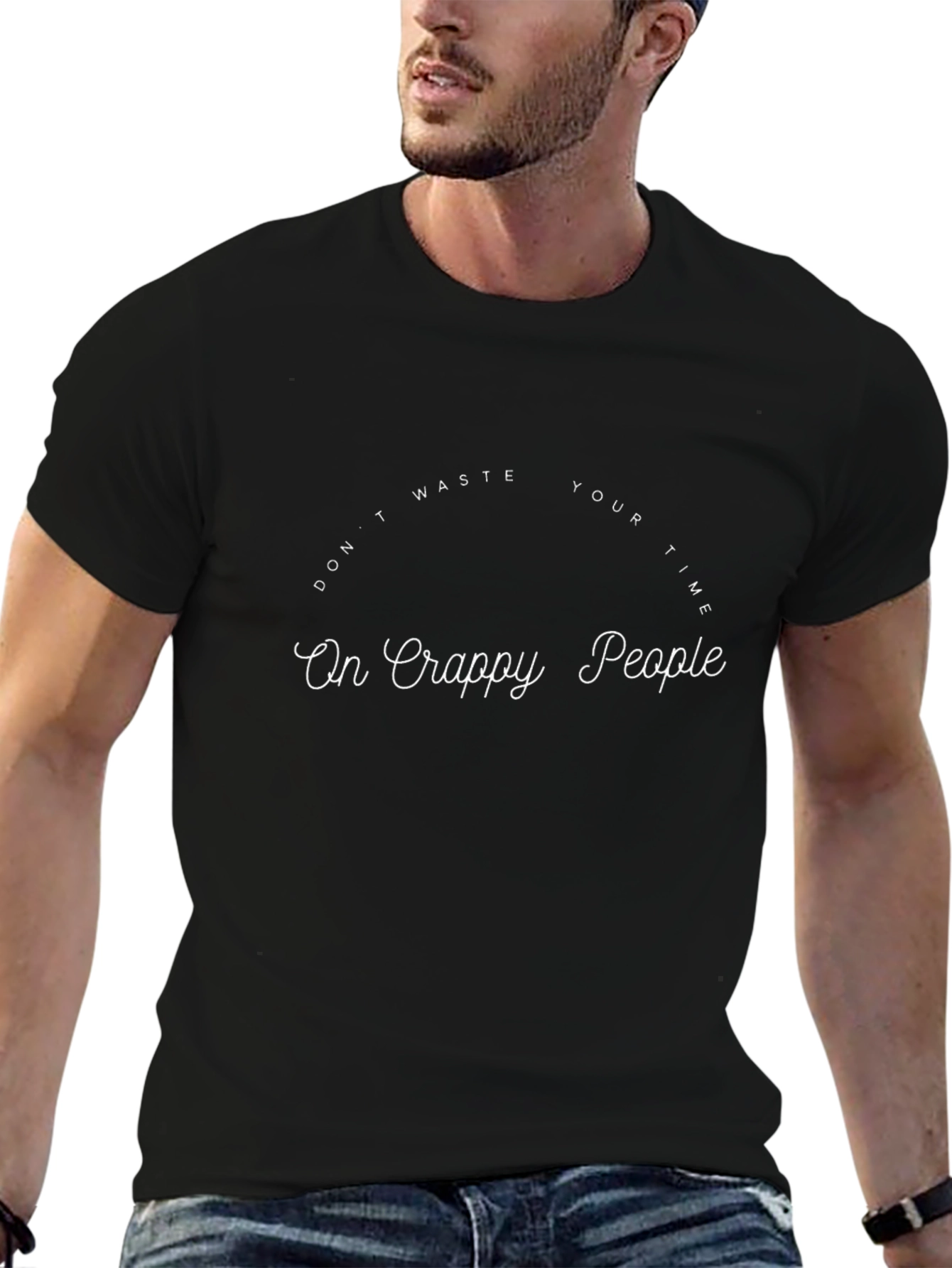 Dont Waste Time Graphic T-Shirt