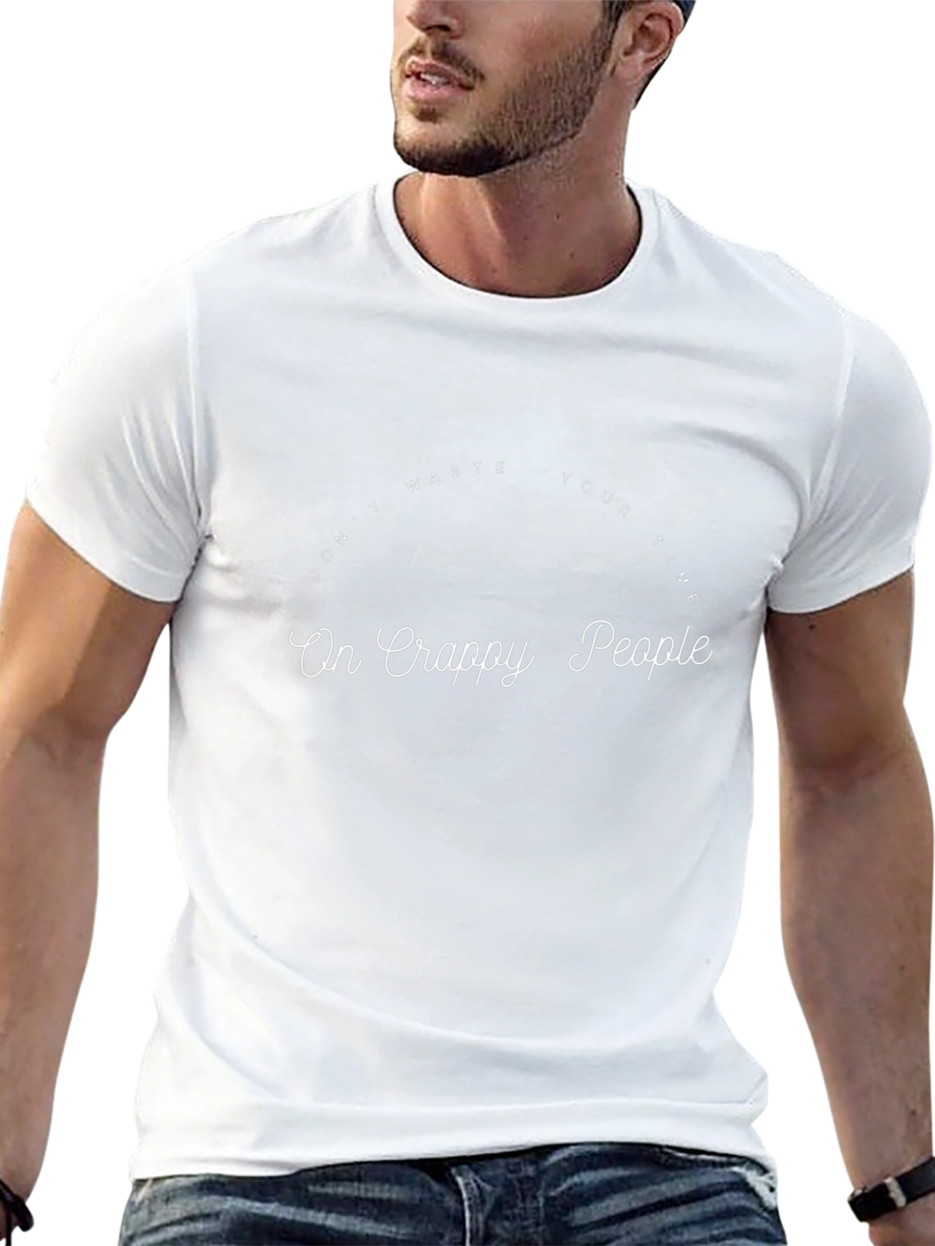 Dont Waste Time Graphic T-Shirt