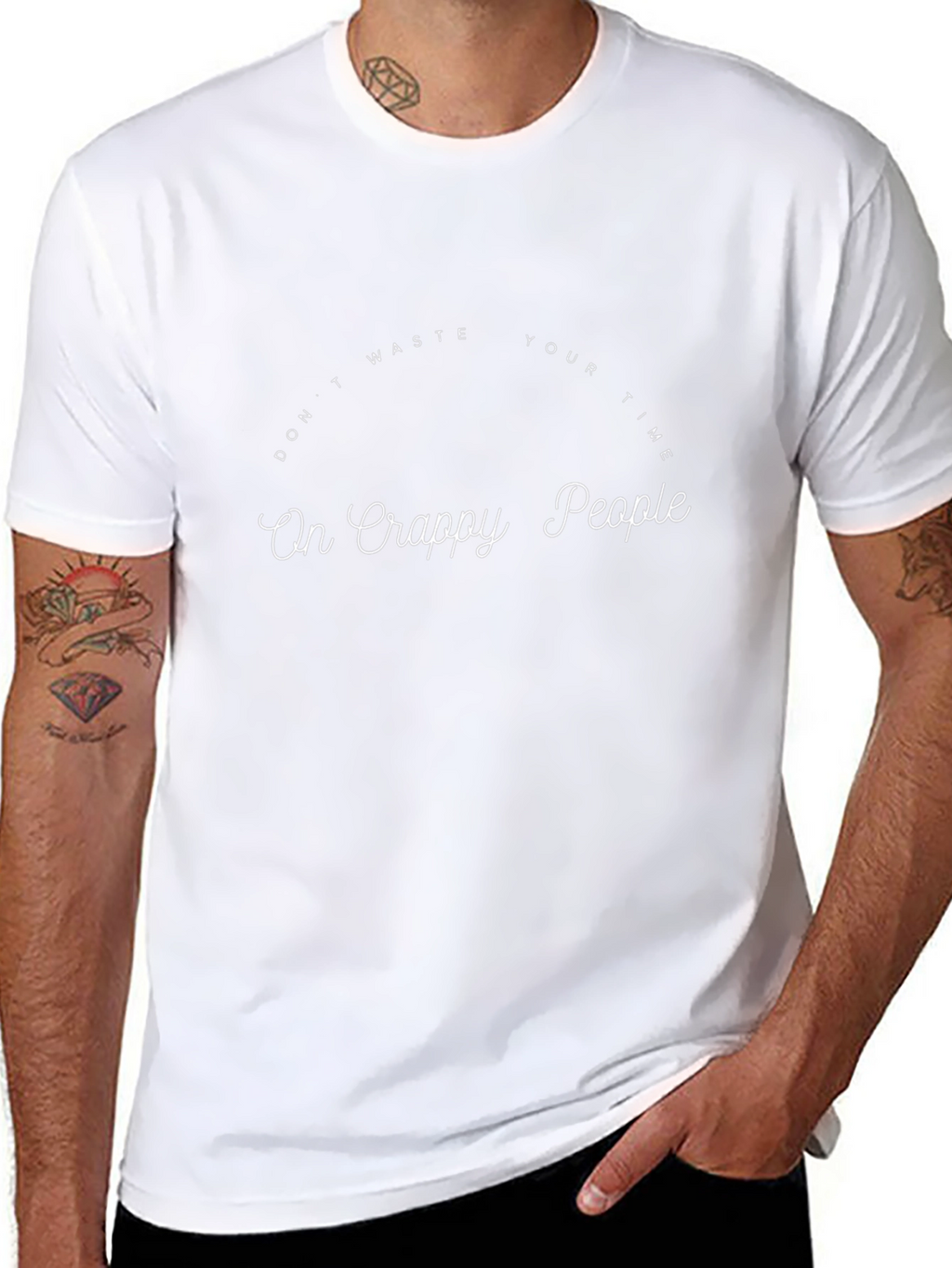 Dont Waste Time Graphic T-Shirt