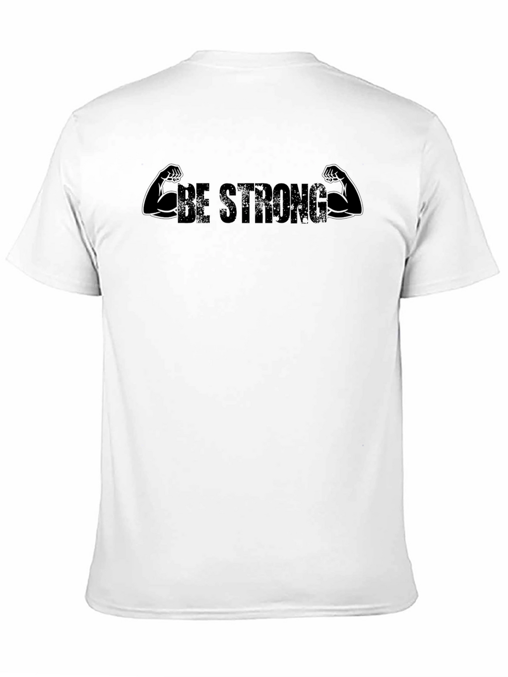 Be Strong Graphic Tee - Black