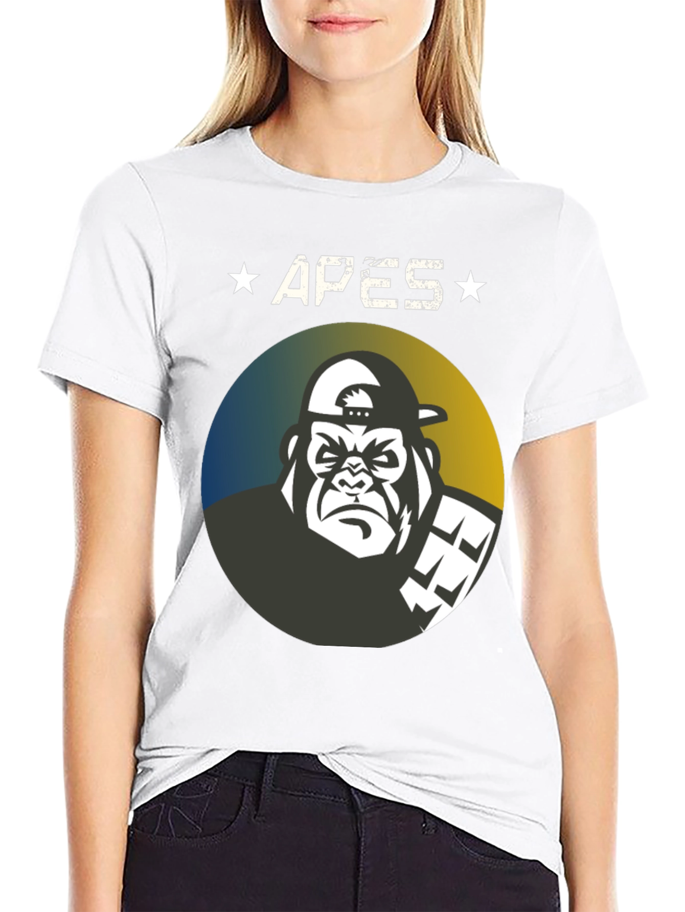 Apes Graphic Tee - Cool Gorilla Design