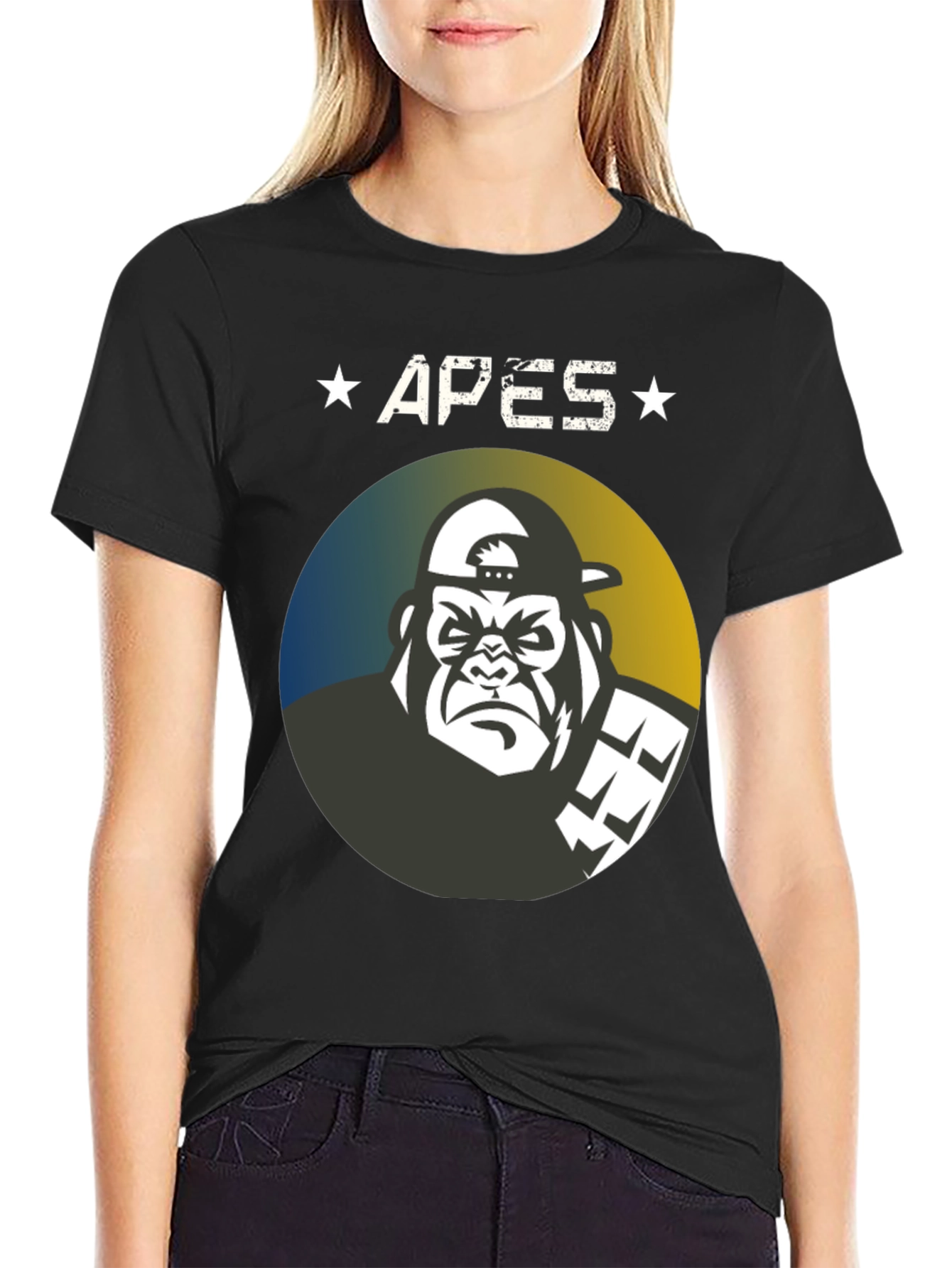 Apes Graphic Tee - Cool Gorilla Design
