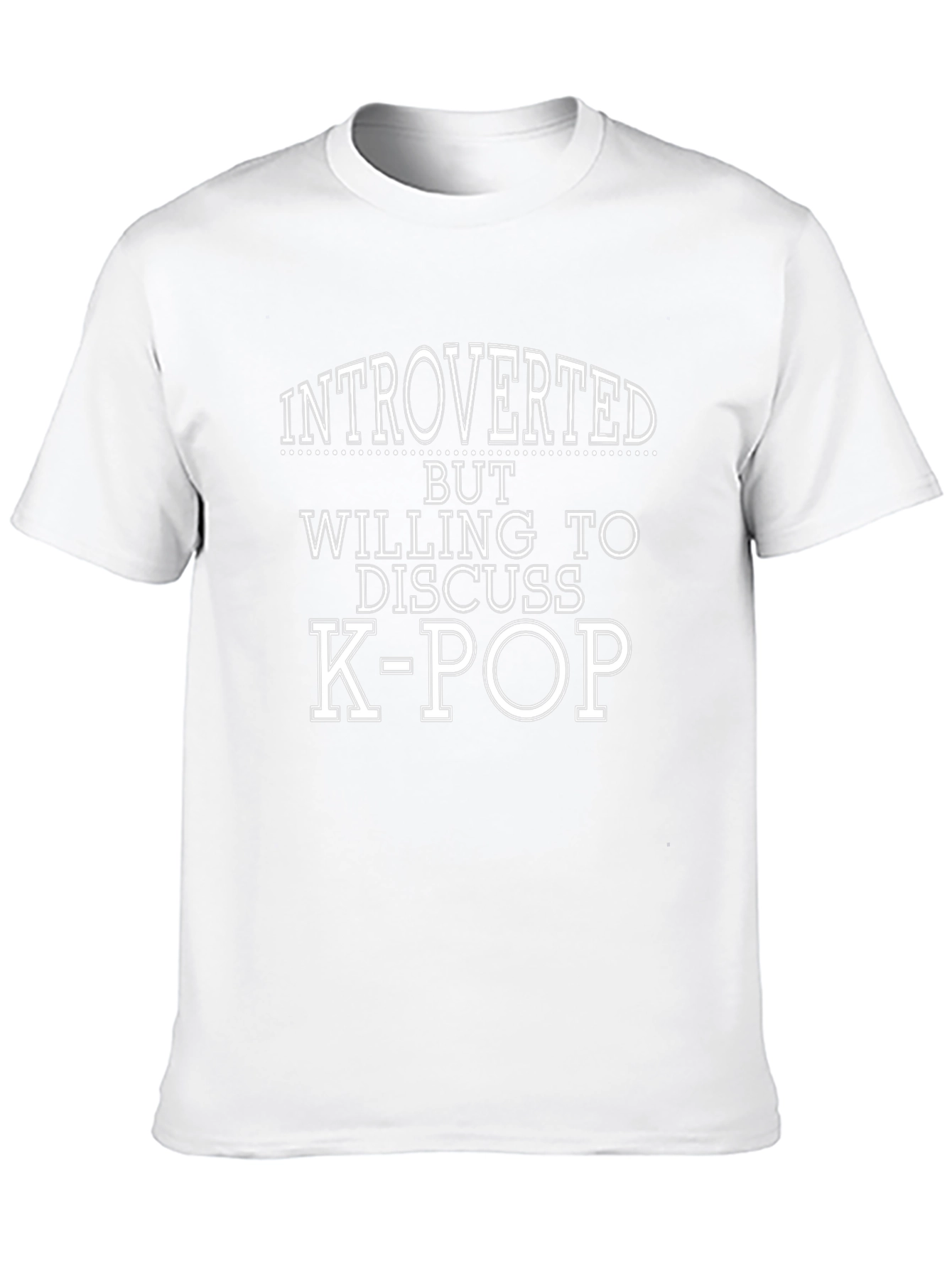 Introverted K-Pop Fan Tee