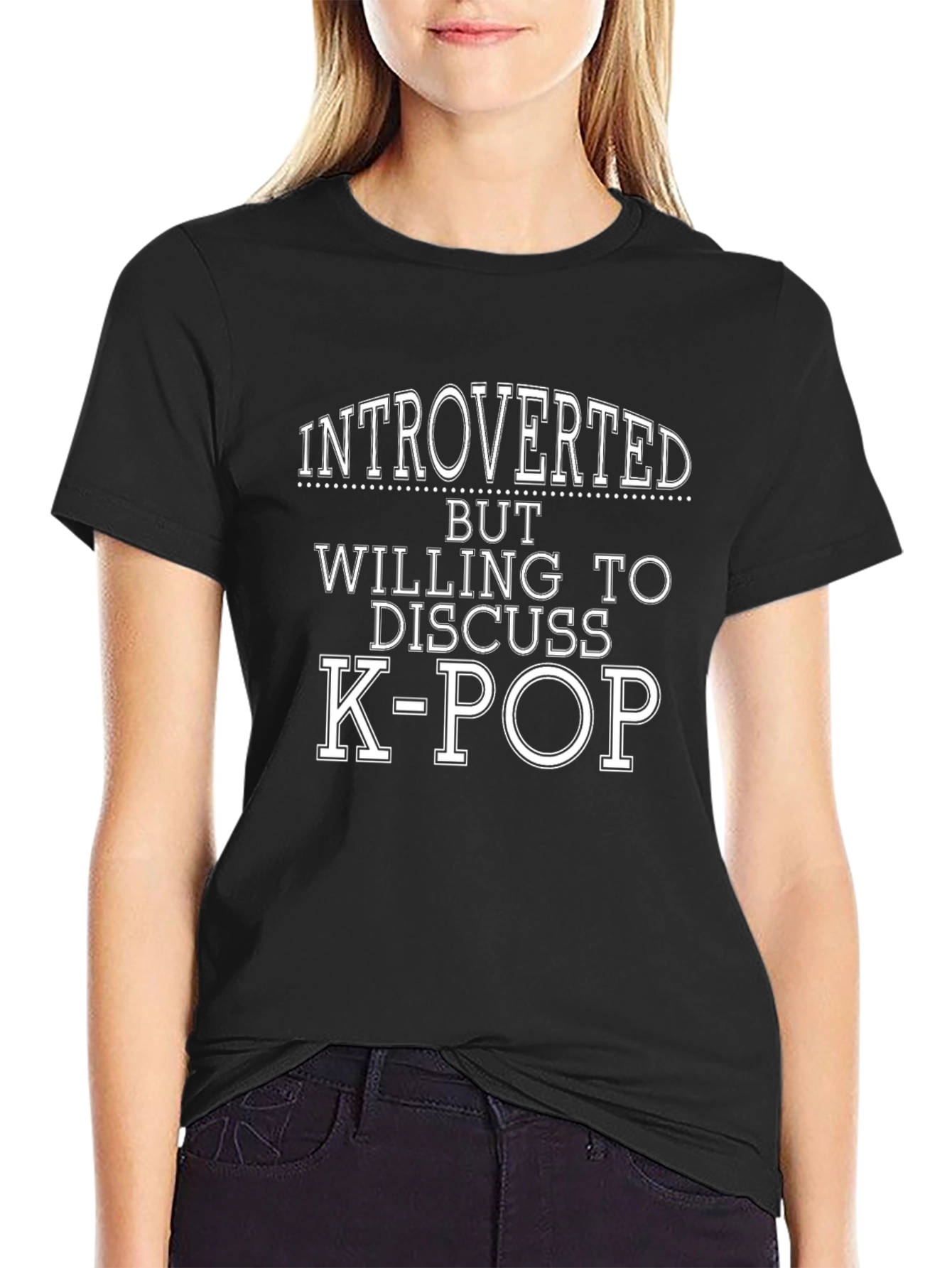 Introverted K-Pop Fan Tee