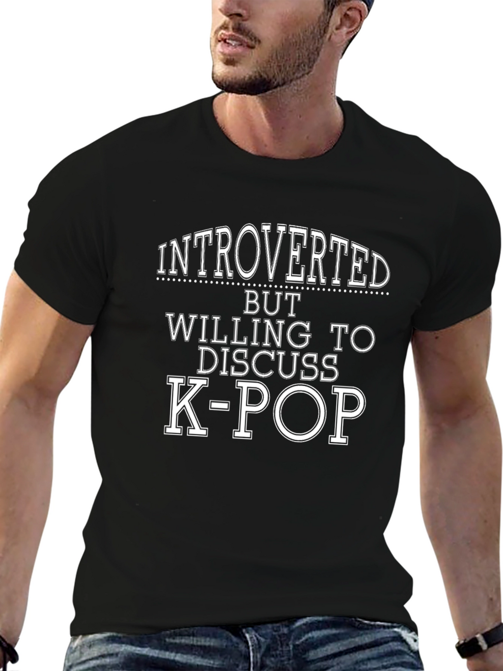 Introverted K-Pop Fan Tee
