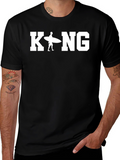 King Surfer T-Shirt - Black Tee