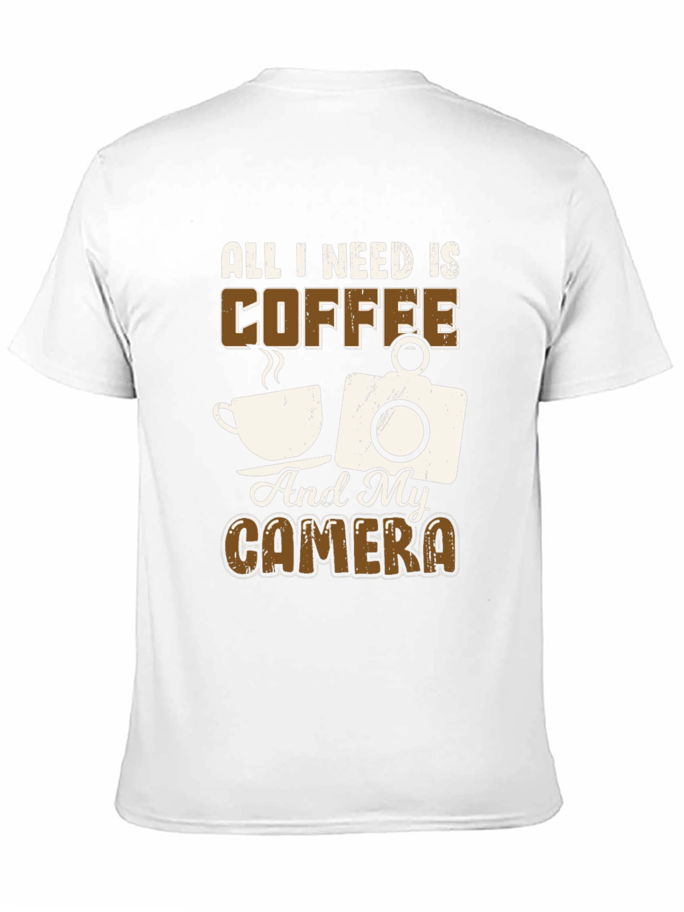 Coffee and Camera T-Shirt - Photographers Dream