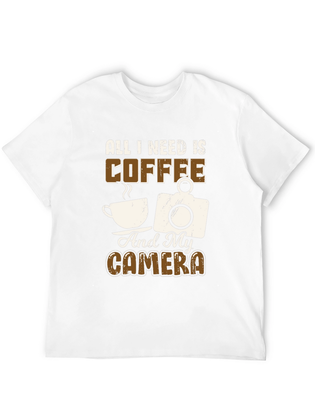 Coffee and Camera T-Shirt - Photographers Dream
