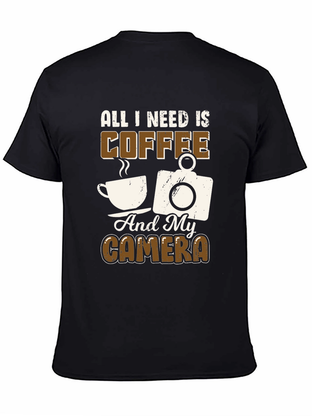 Coffee and Camera T-Shirt - Photographers Dream