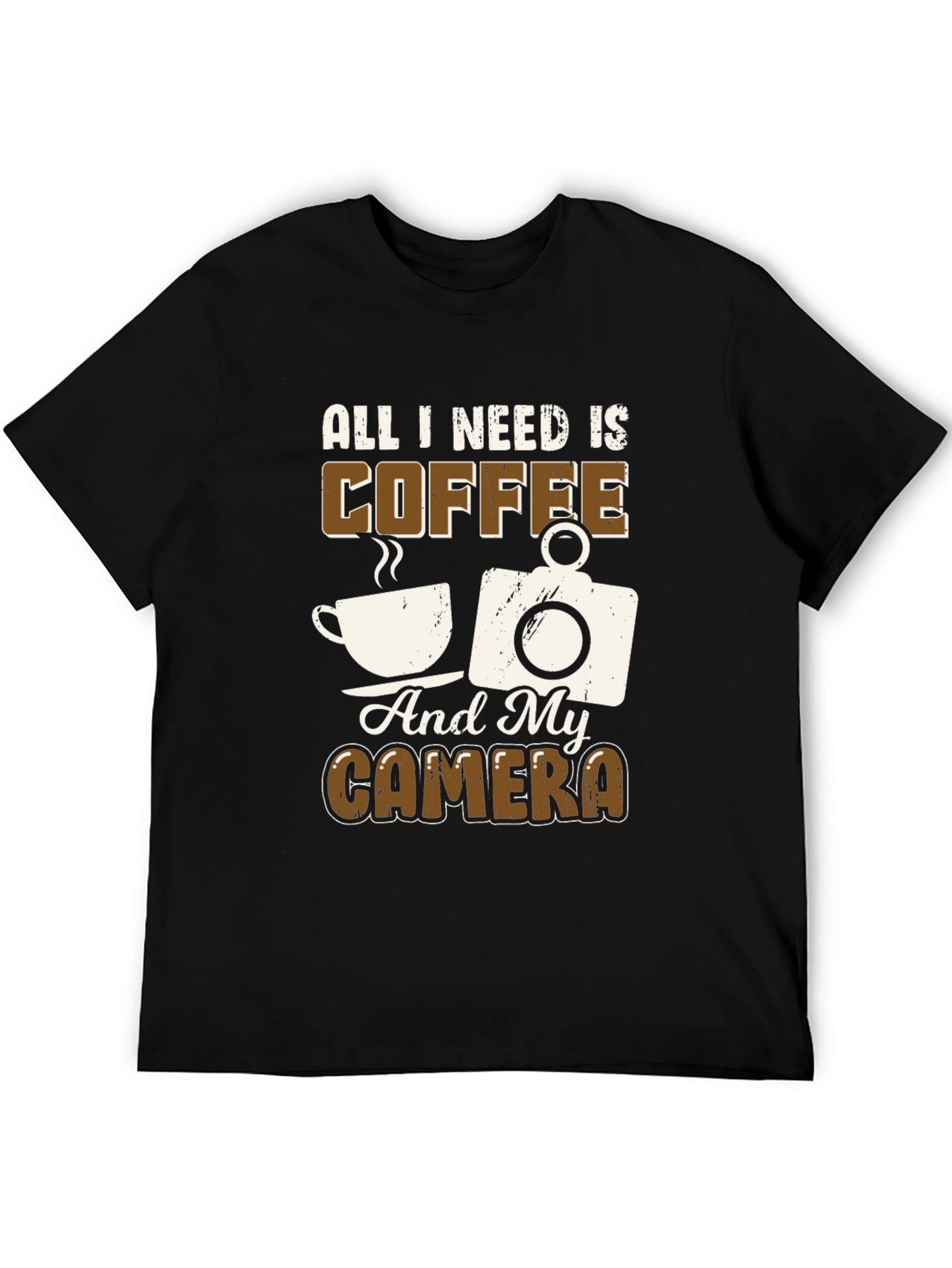 Coffee and Camera T-Shirt - Photographers Dream
