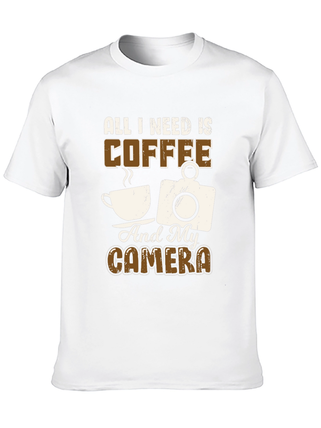 Coffee and Camera T-Shirt - Photographers Dream