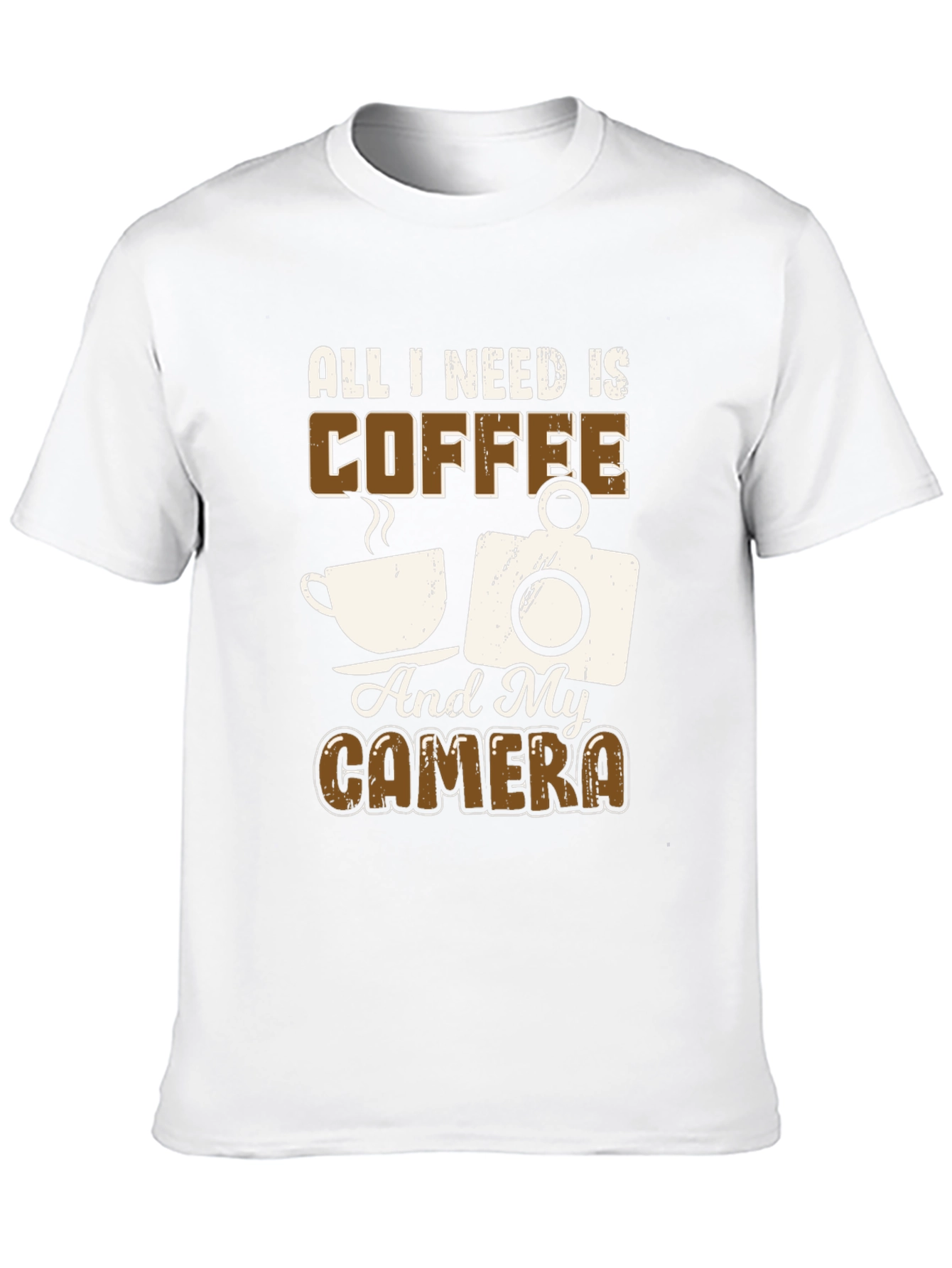 Coffee and Camera T-Shirt - Photographers Dream