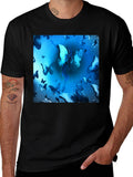 Butterfly Blue T-Shirt Graphic Tee