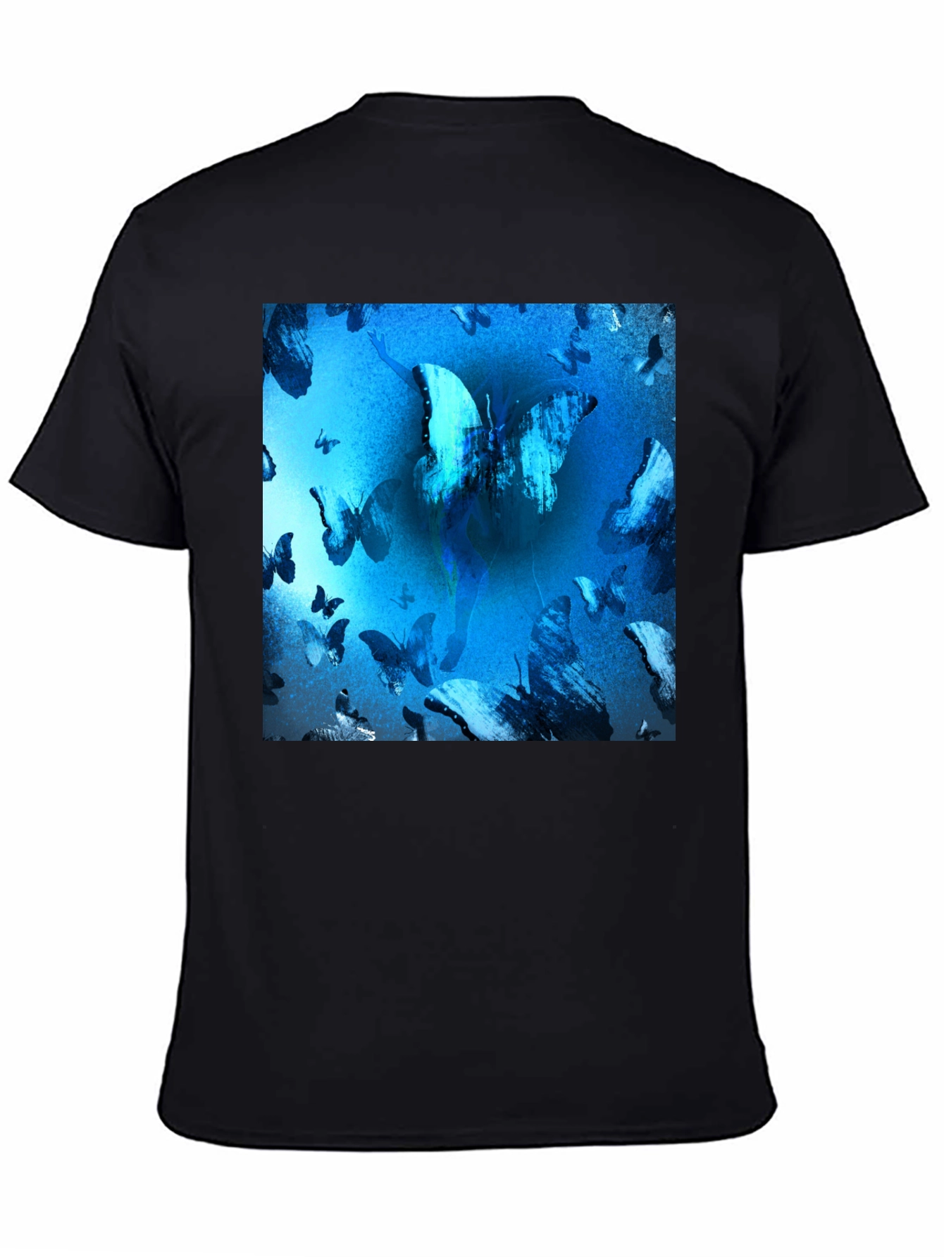 Butterfly Blue T-Shirt Graphic Tee