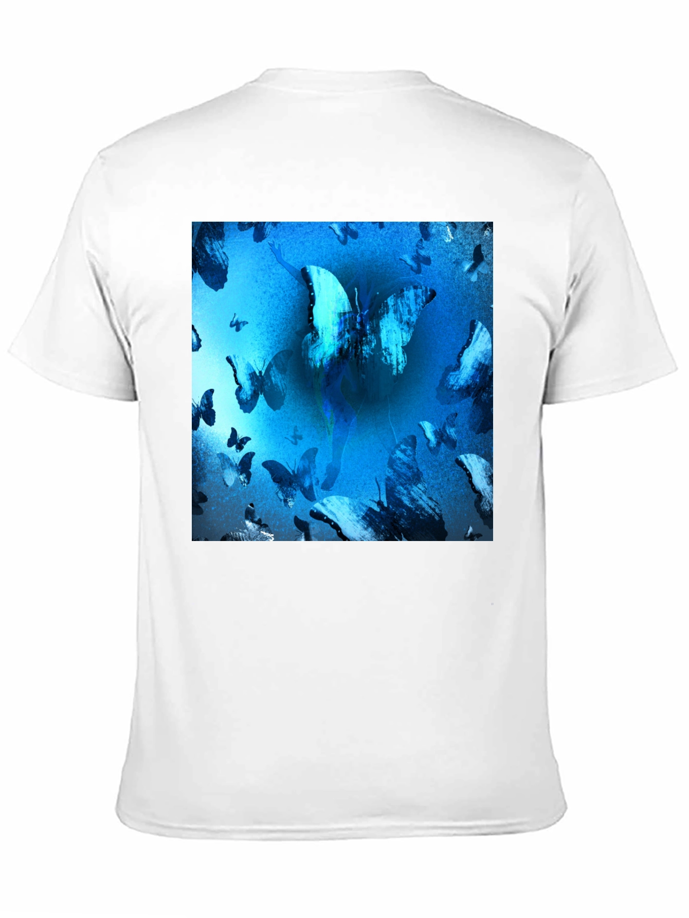 Butterfly Blue T-Shirt Graphic Tee