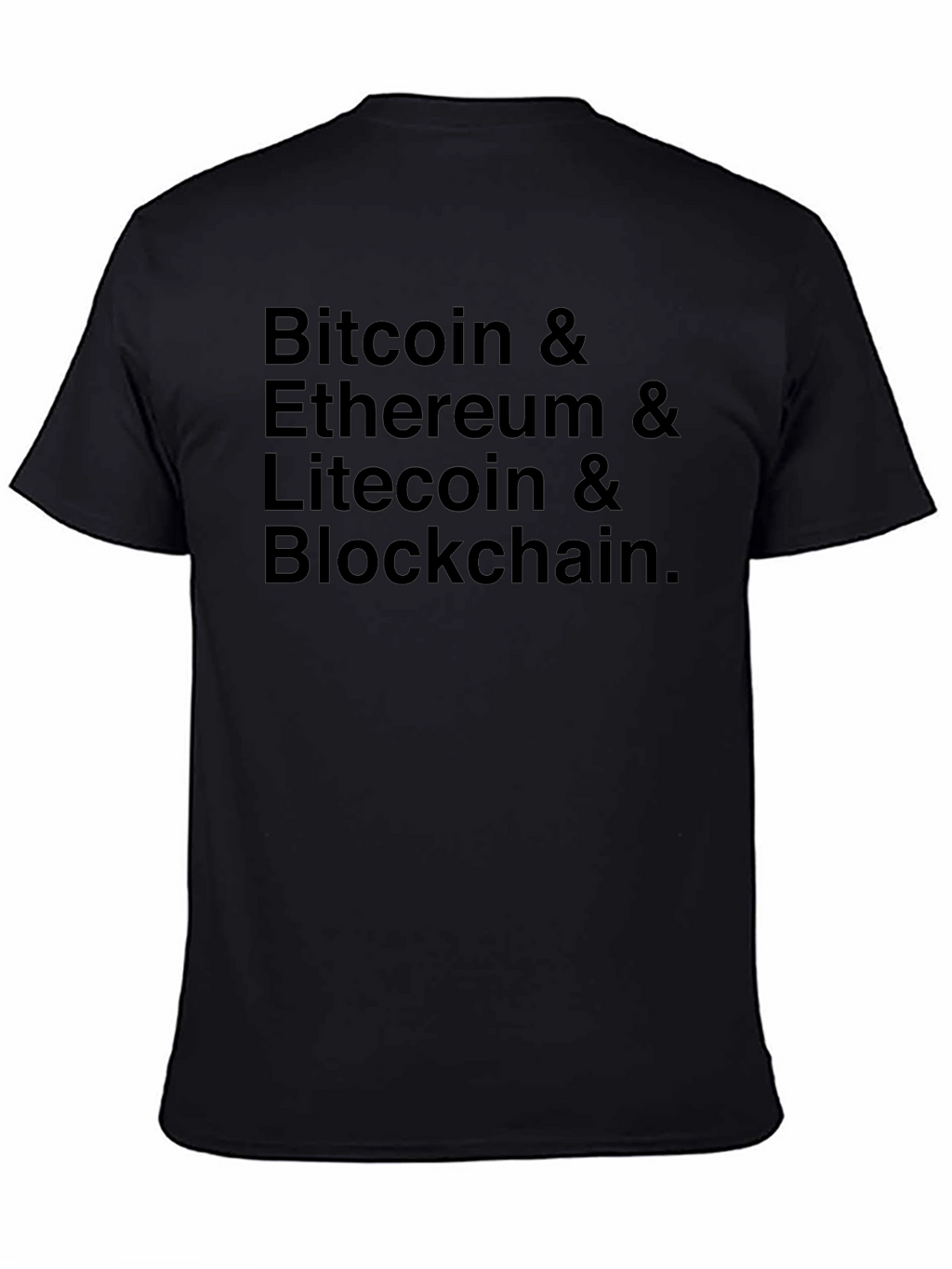 Crypto Enthusiast T-Shirt: Bitcoin Ethereum Litecoin Blockchain