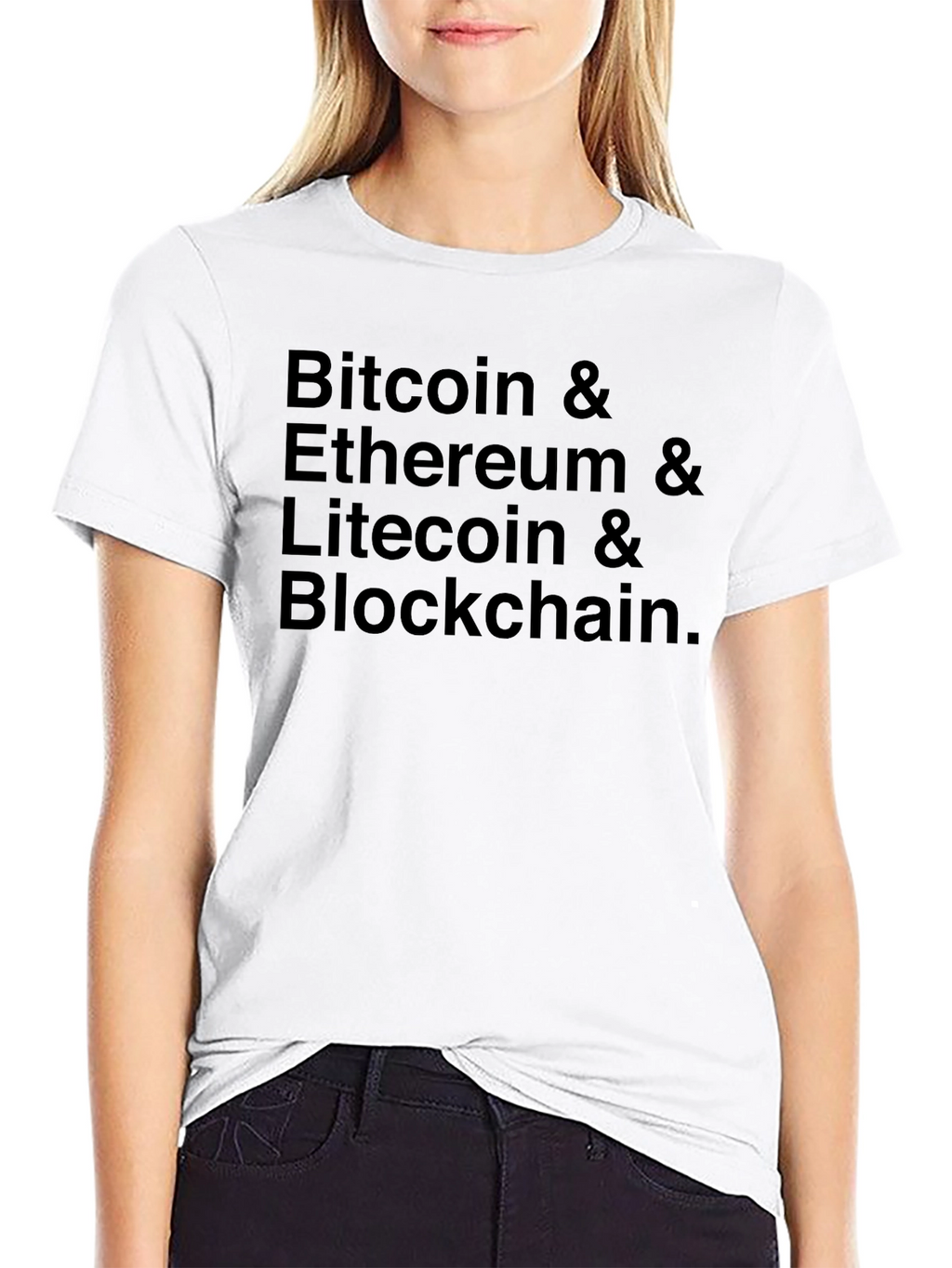 Crypto Enthusiast T-Shirt: Bitcoin Ethereum Litecoin Blockchain