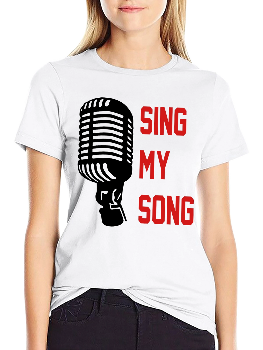 Sing My Song Graphic Tee - Black Unisex T-Shirt