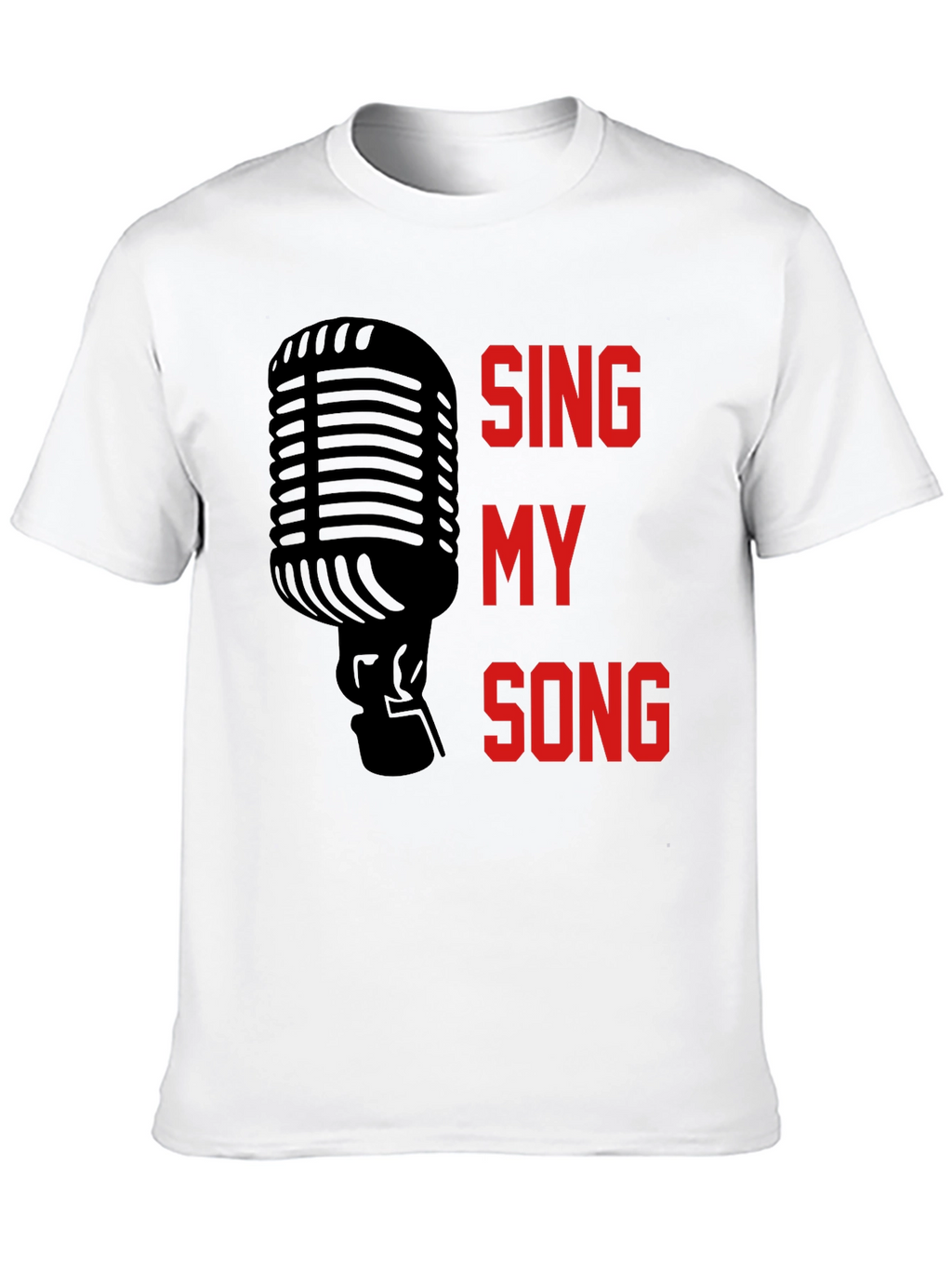 Sing My Song Graphic Tee - Black Unisex T-Shirt